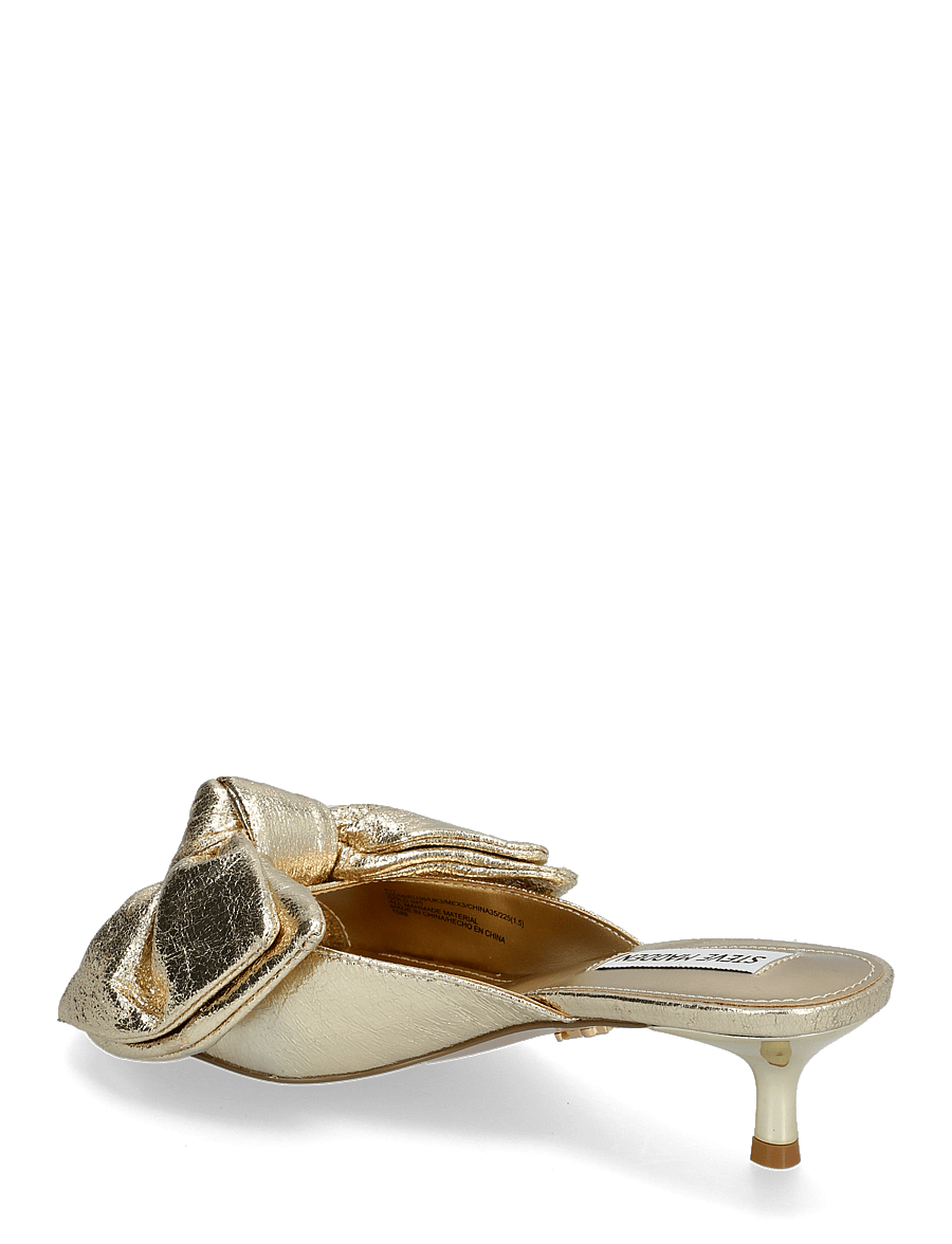 Steve Madden - Kit Heeled Sandals - pantoletten mit absatz - gold - 2