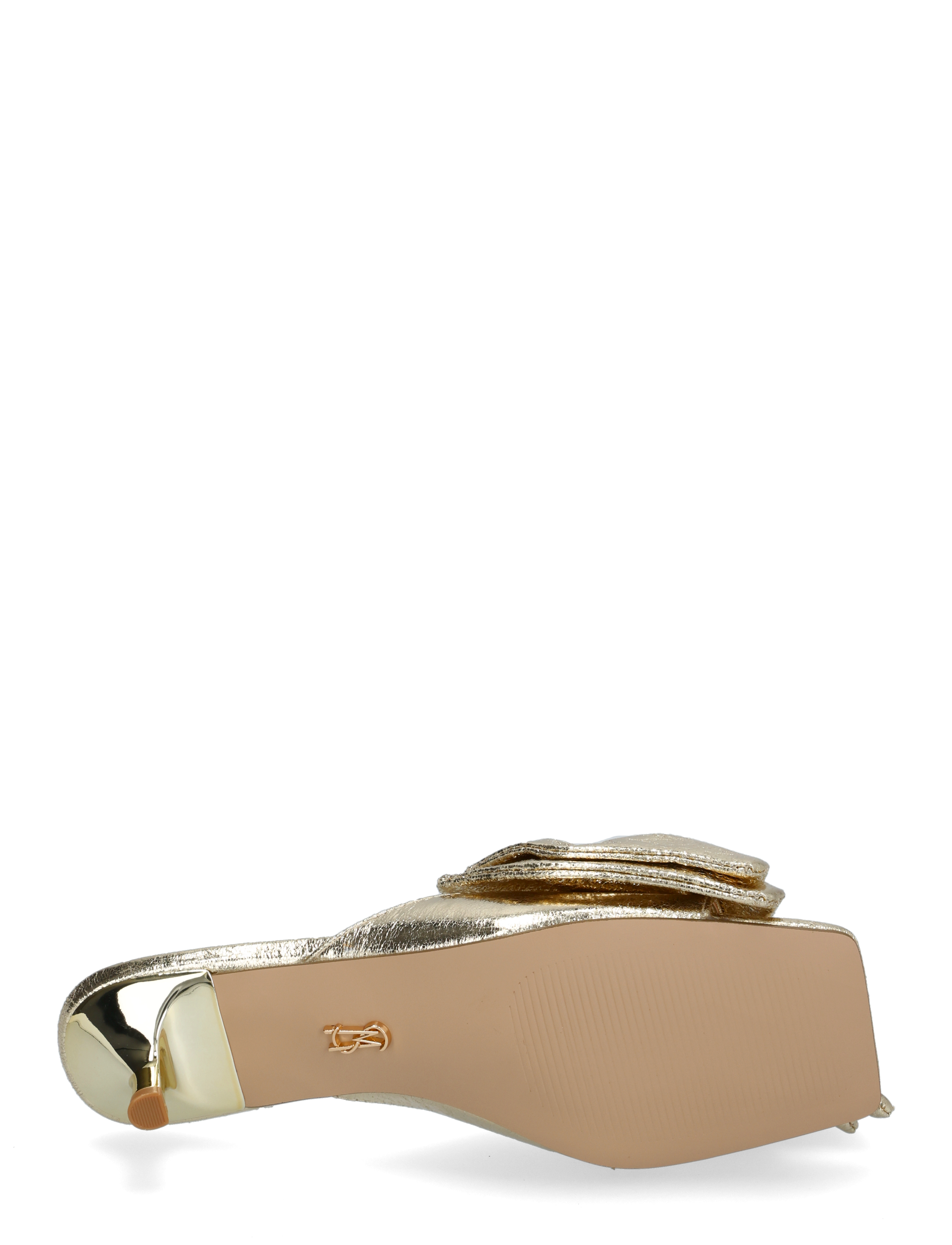 Steve Madden - Kit Heeled Sandals - pantoletten mit absätzen - gold - 4