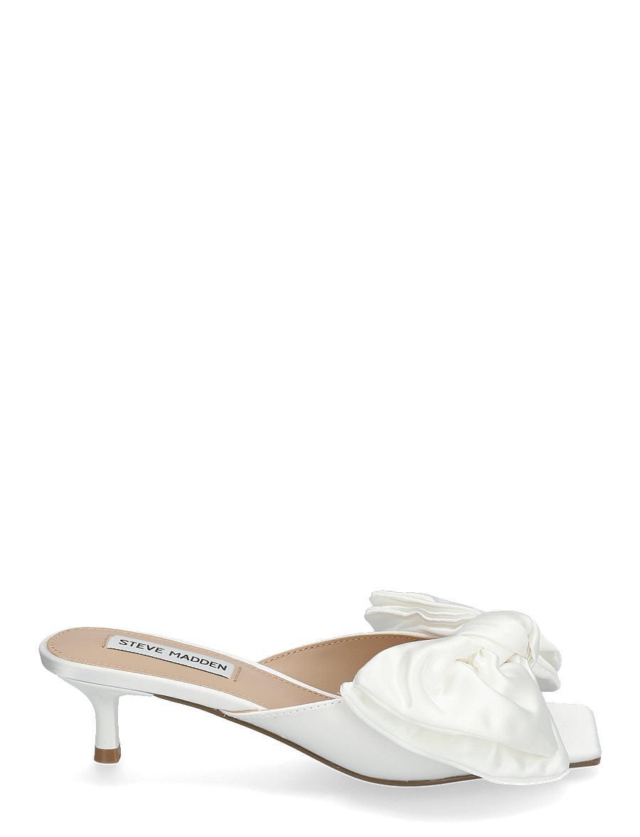 Steve Madden - Kit Heeled Sandals - konfirmation - ivory satin - 1