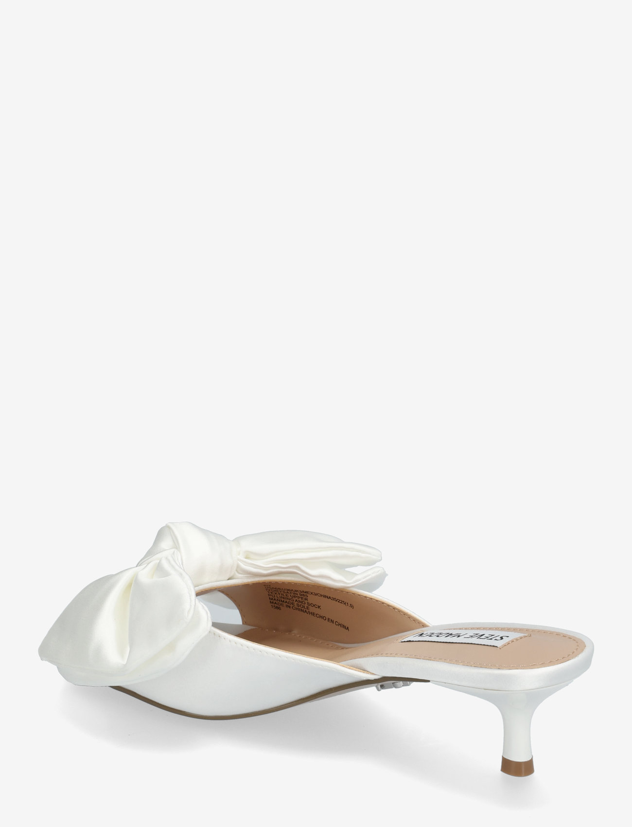 Steve Madden - Kit Heeled Sandals - mules med klack - ivory satin - 2