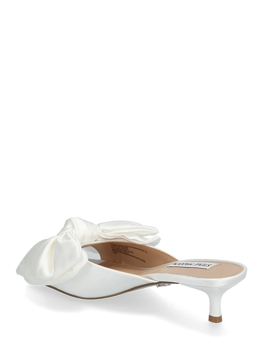 Steve Madden - Kit Heeled Sandals - konfirmation - ivory satin - 2