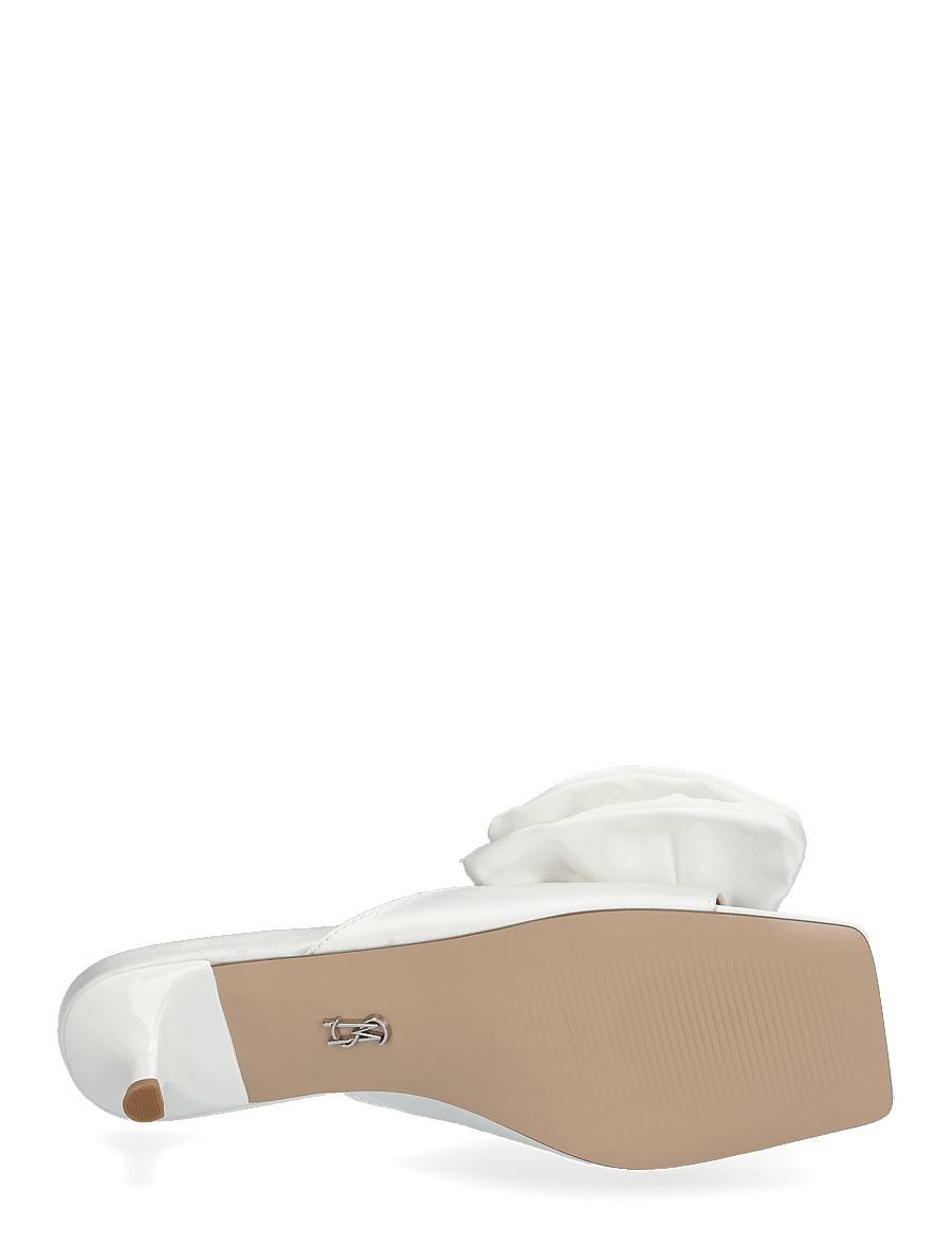 Steve Madden - Kit Heeled Sandals - konfirmation - ivory satin - 4