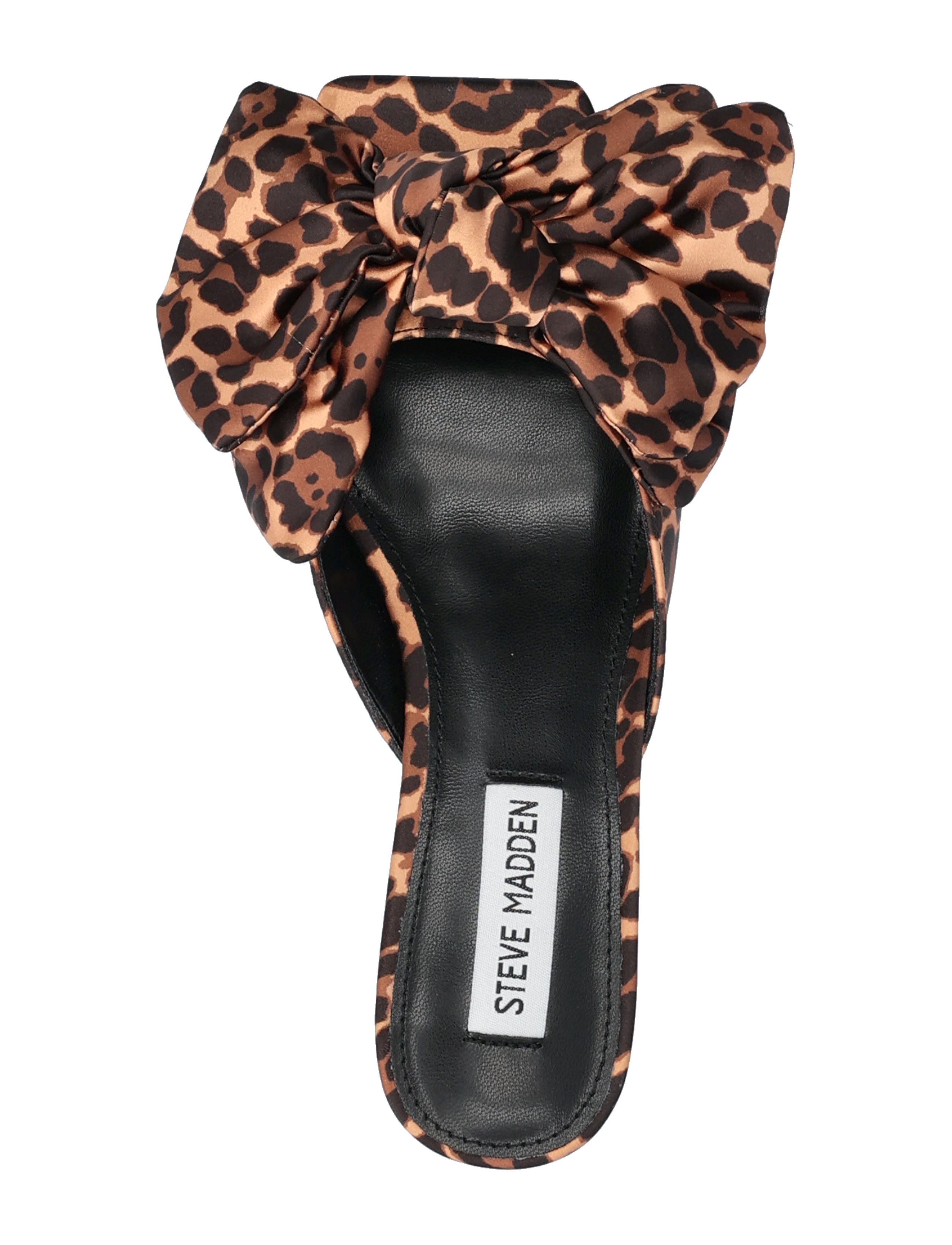 Steve Madden - Kit Heeled Sandals - korolliset pistokkaat - leop satin - 3