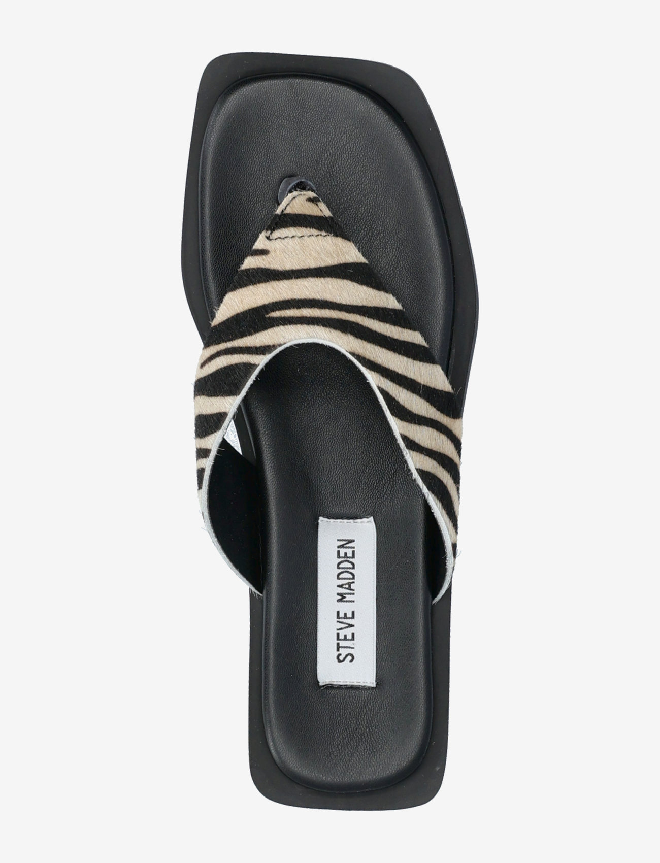 Steve Madden - Splash-L Sandals - platta sandaler - zebra - 3