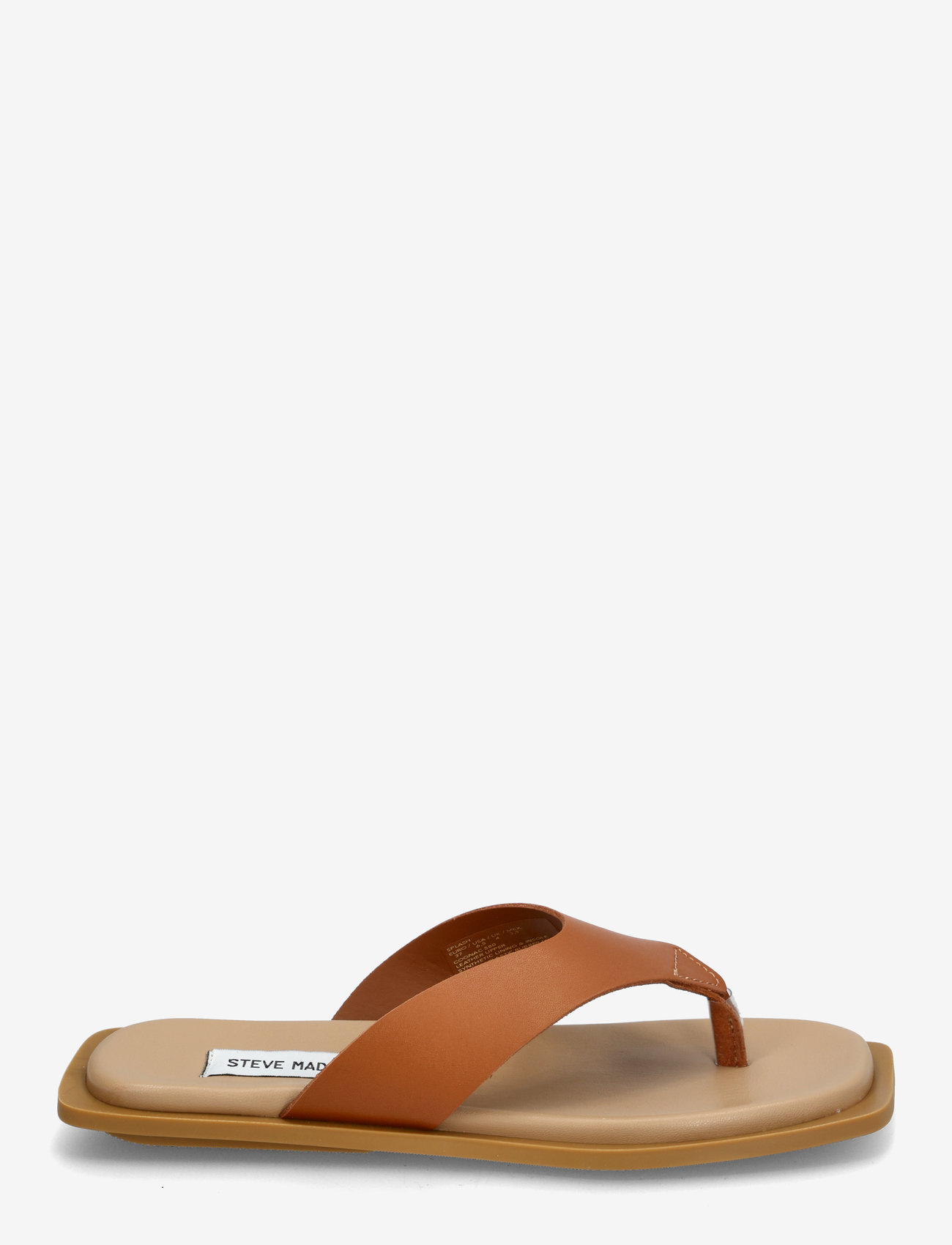 Steve Madden - Splash Sandals - flat sandals - cognac - 1