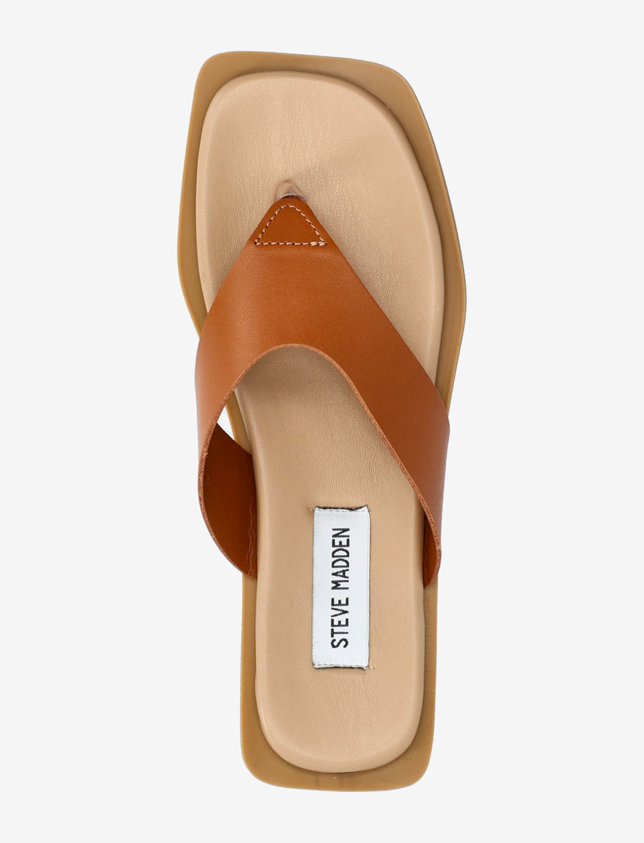 Steve Madden - Splash Sandals - flat sandals - cognac - 3
