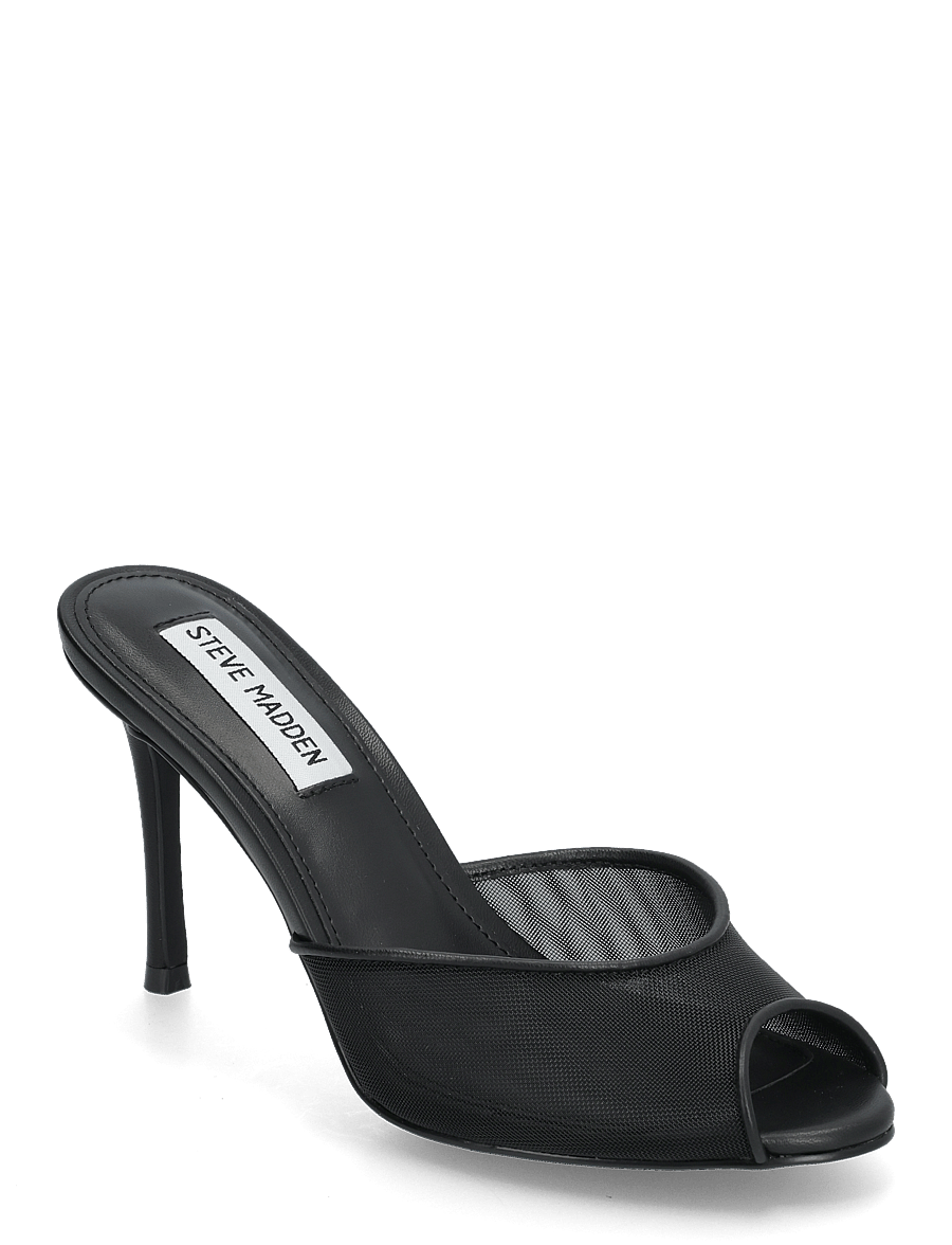 Steve Madden - Rollout-M Mule - heeled mules - black mesh - 0