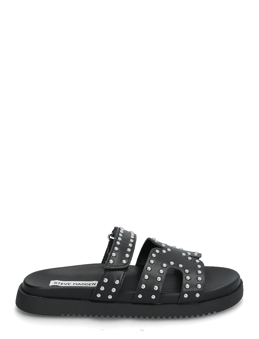 Steve Madden - Missile-S - platåsandaler - black with studs - 1