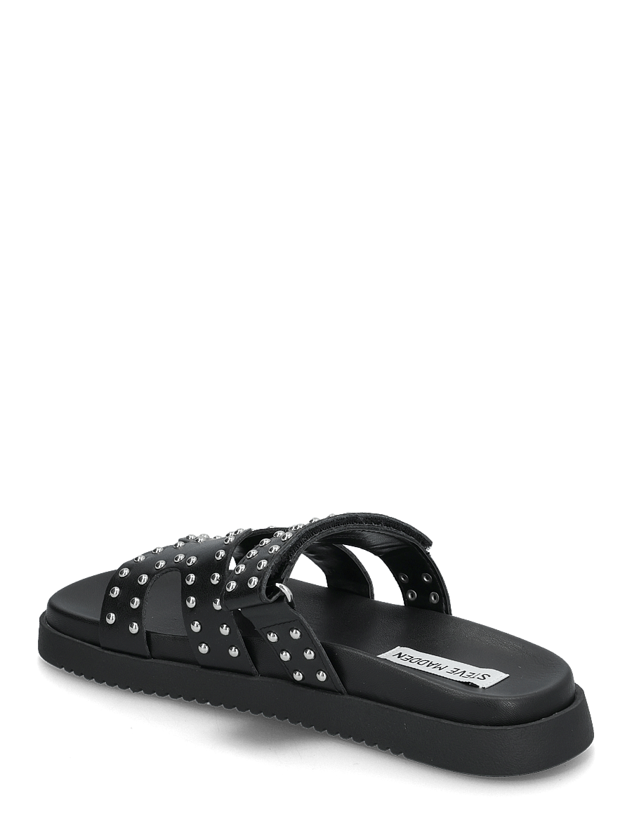Steve Madden - Missile-S - platåsandaler - black with studs - 2