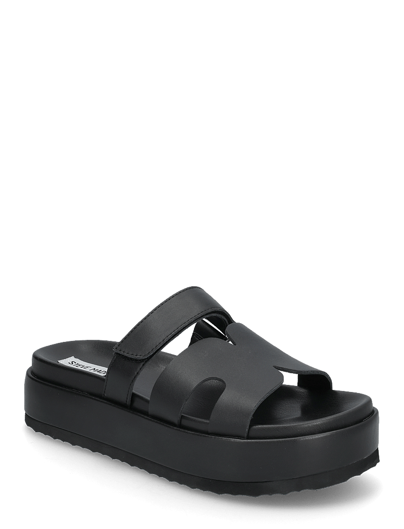 Steve Madden - Bigmissile sandal - plateau-sandalen - blk action leather - 0