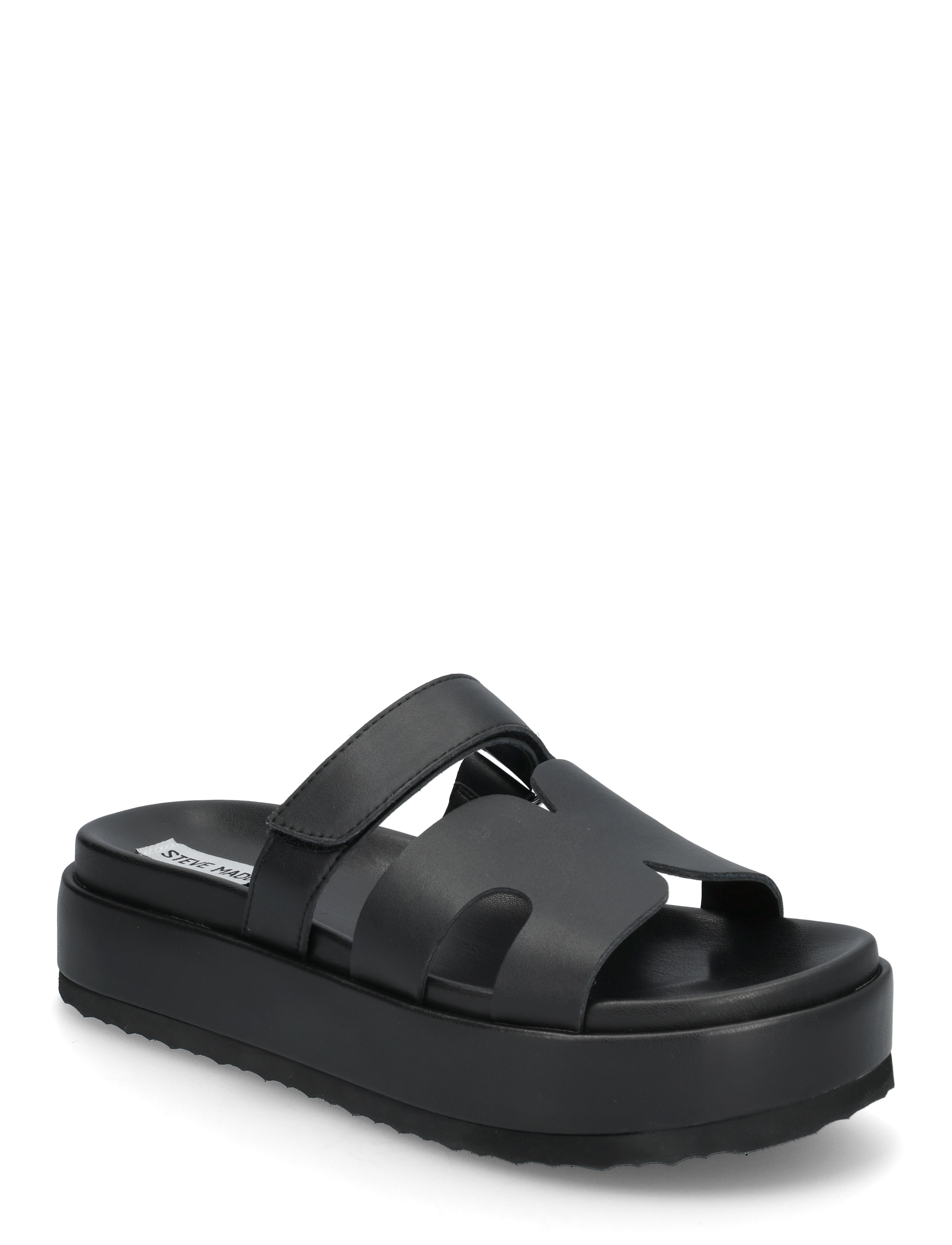 Steve Madden Bigmissile sandal - Sandaler - BLK ACTION LEATHER / black