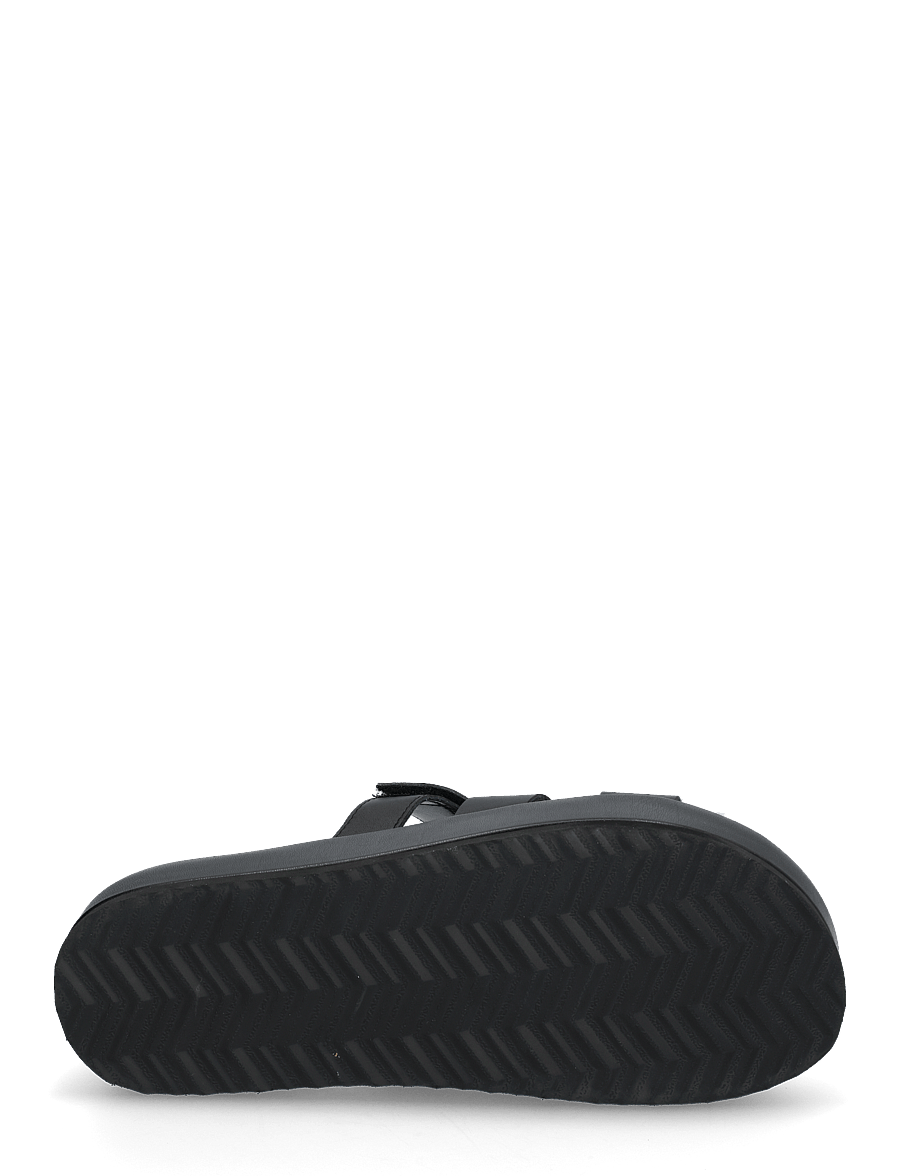 Steve Madden - Bigmissile sandal - blk action leather - 4
