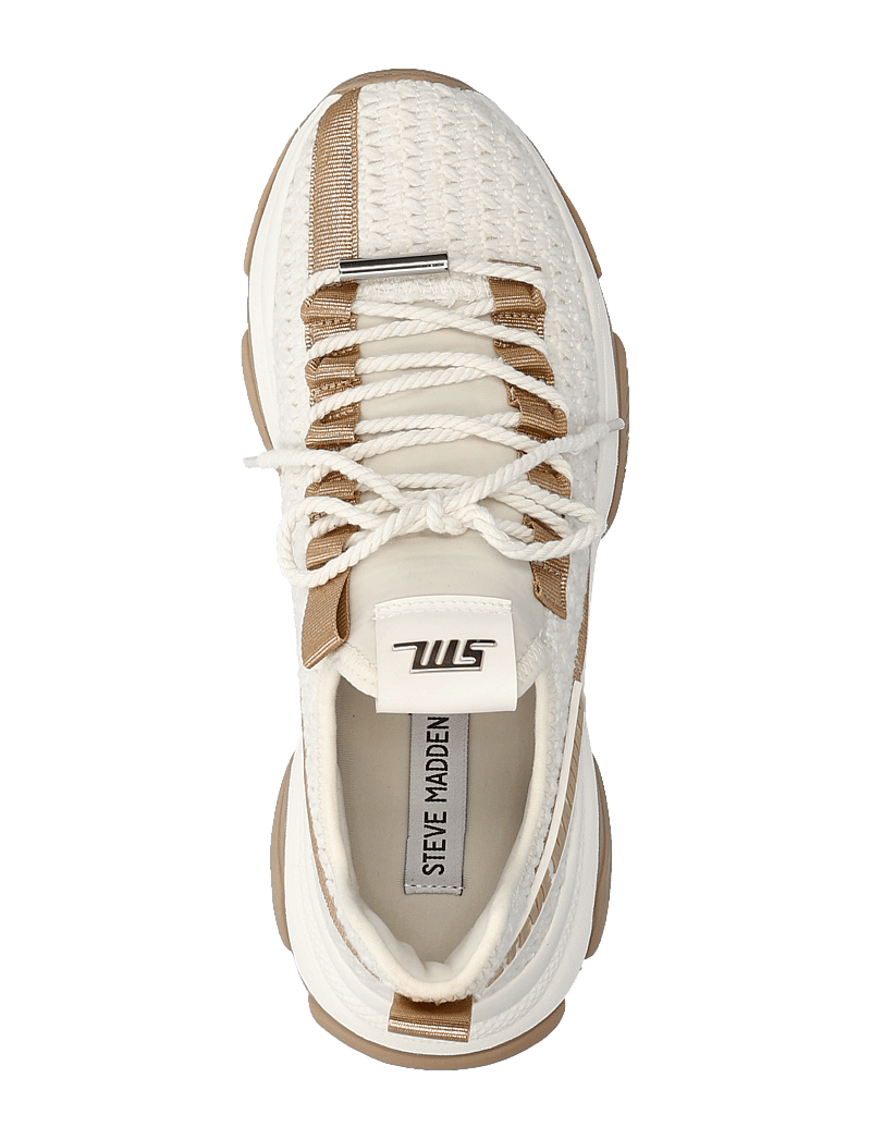 Steve Madden - Mileage - low top sneakers - coconut mlk/brz - 3