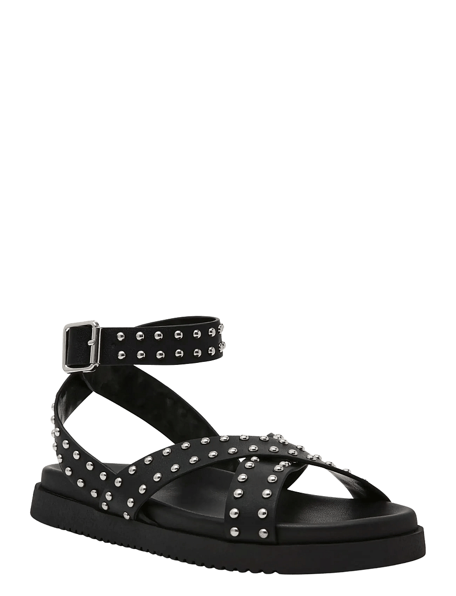 Steve Madden - My Bestie-S - kontsata sandaalid - black with studs - 0