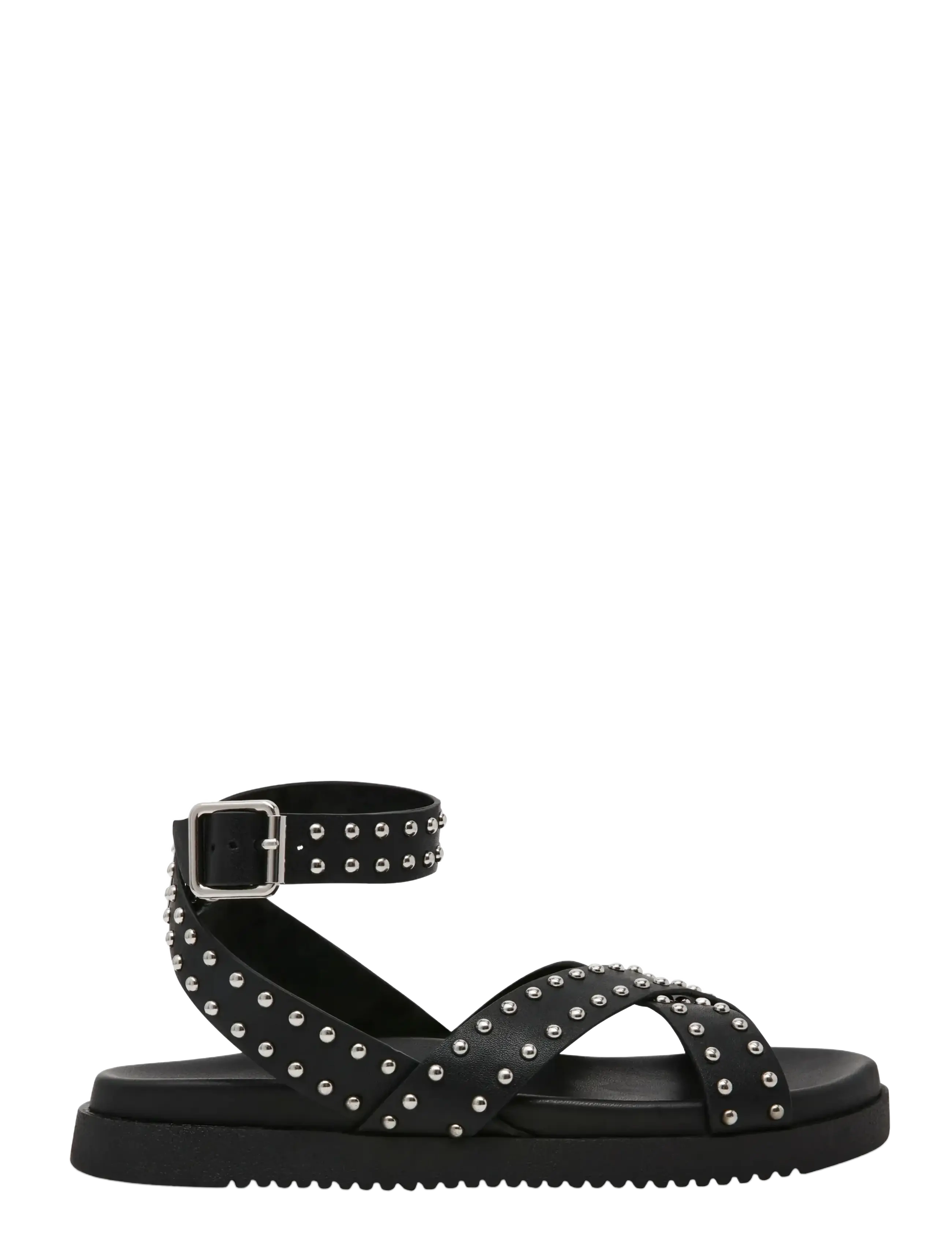 Steve Madden - My Bestie-S - kontsata sandaalid - black with studs - 1