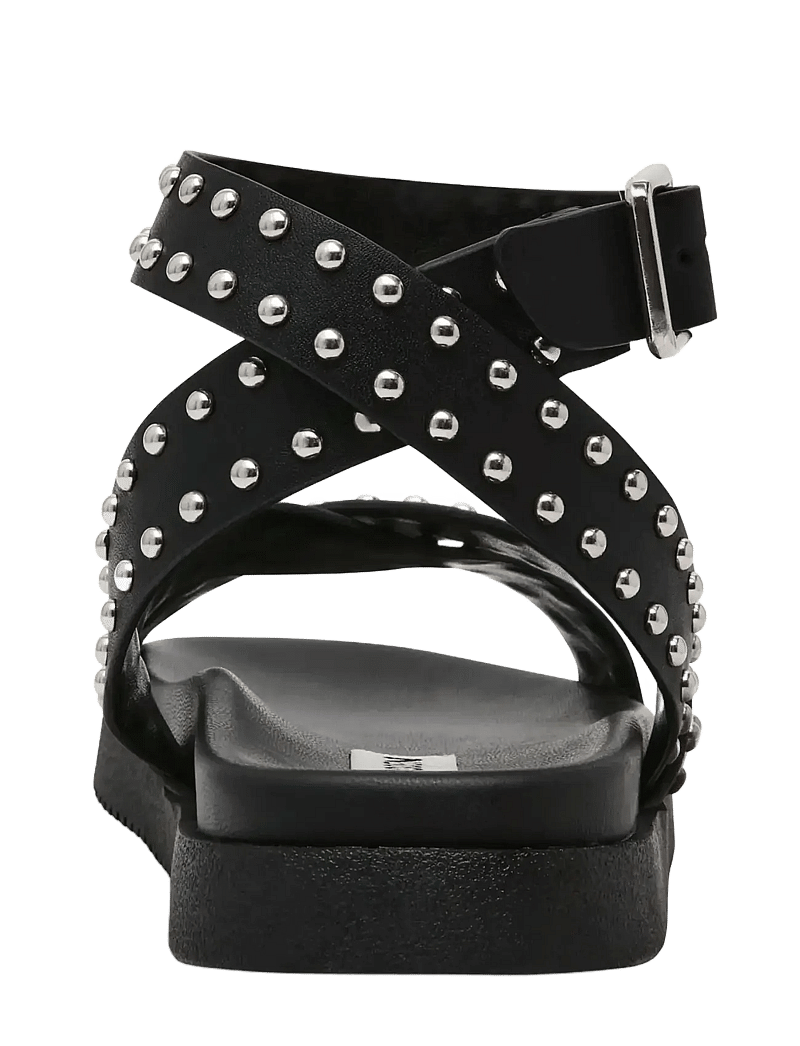 Steve Madden - My Bestie-S - flade sandaler - black with studs - 4