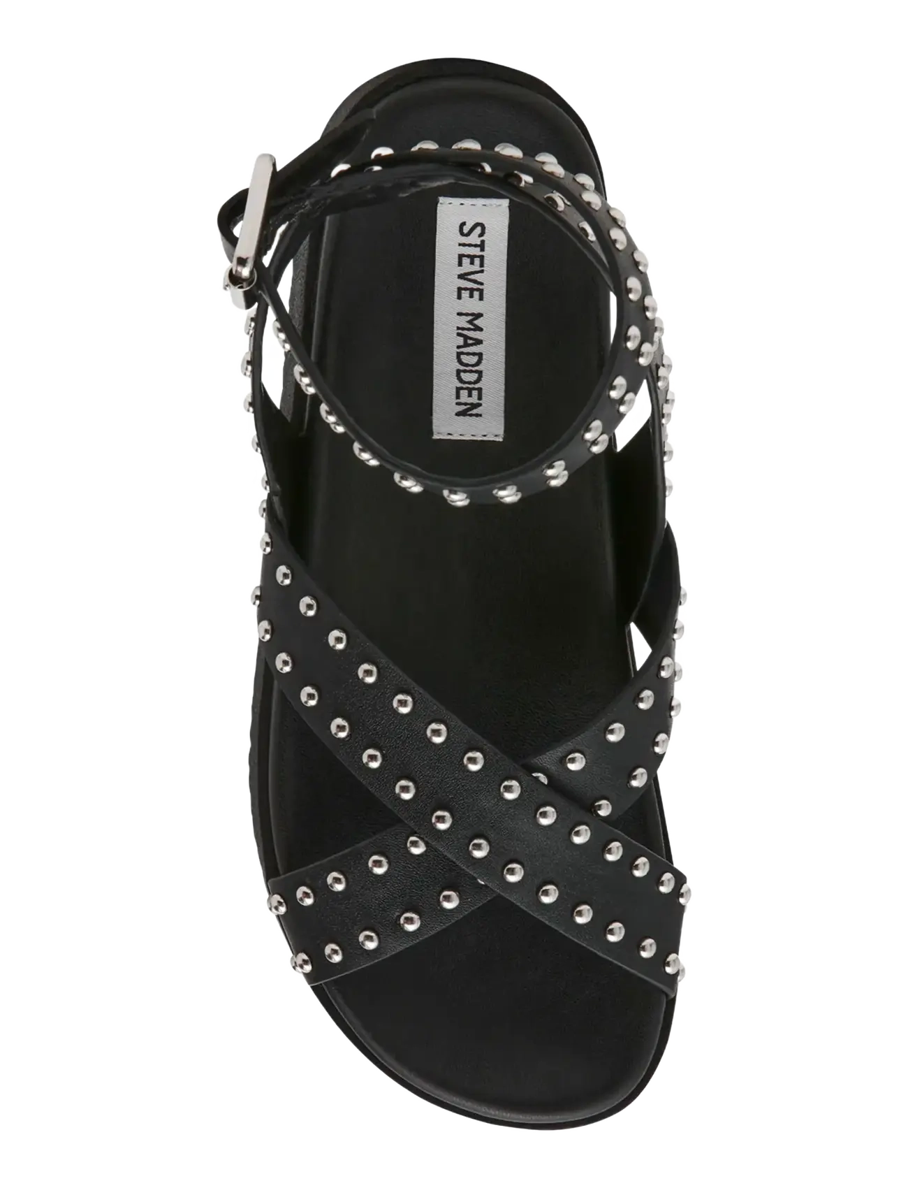 Steve Madden - My Bestie-S - kontsata sandaalid - black with studs - 5