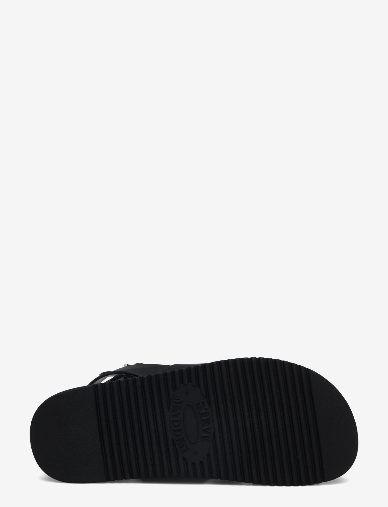 Steve Madden - My Bestie sandal - flade sandaler - black leather - 4