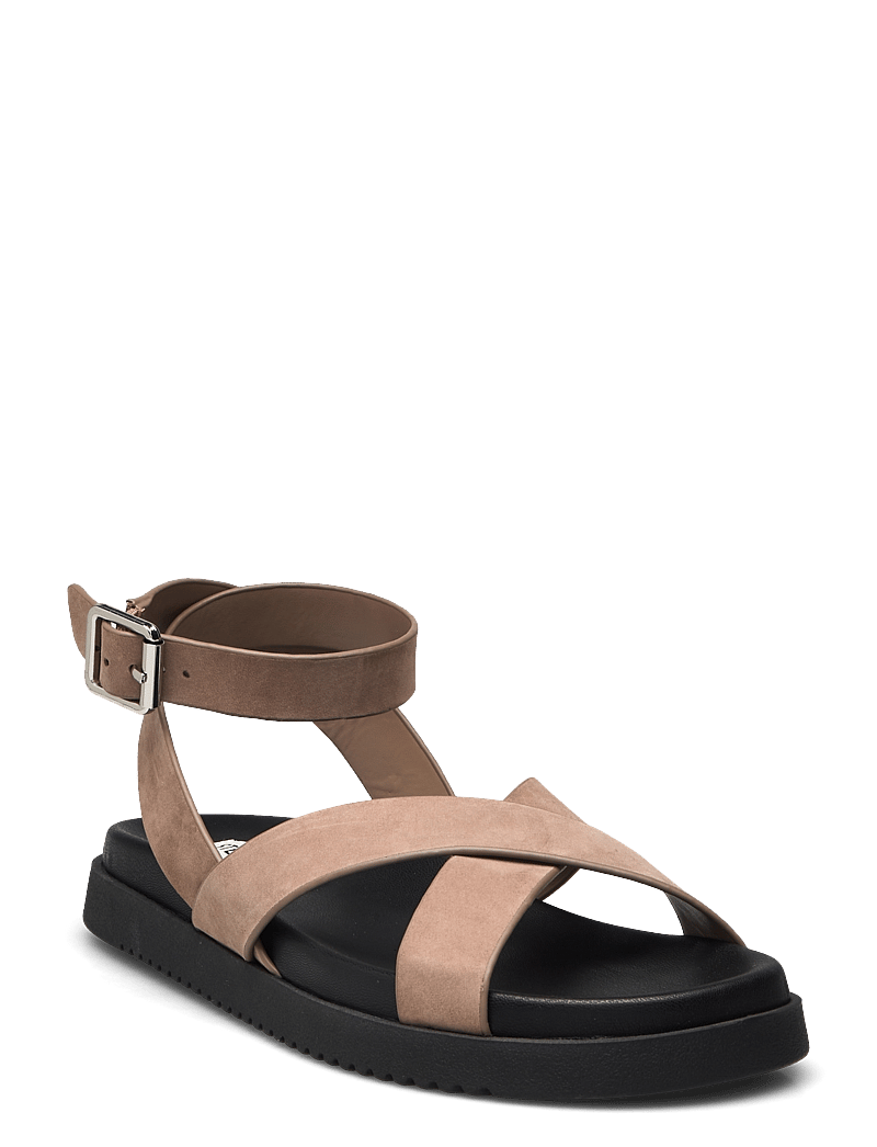 Steve Madden - My Bestie sandal - flache sandalen - taupe nubuck - 0