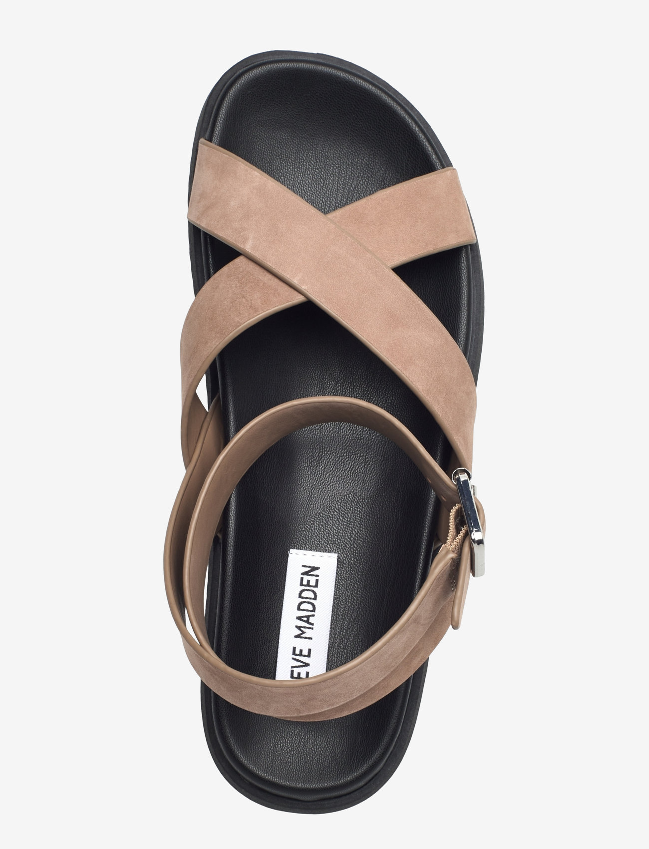 Steve Madden - My Bestie sandal - flade sandaler - taupe nubuck - 3