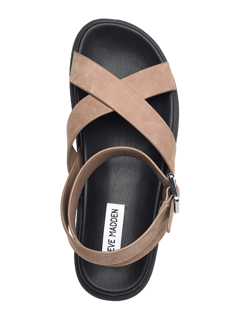 Steve Madden - My Bestie sandal - flache sandalen - taupe nubuck - 3