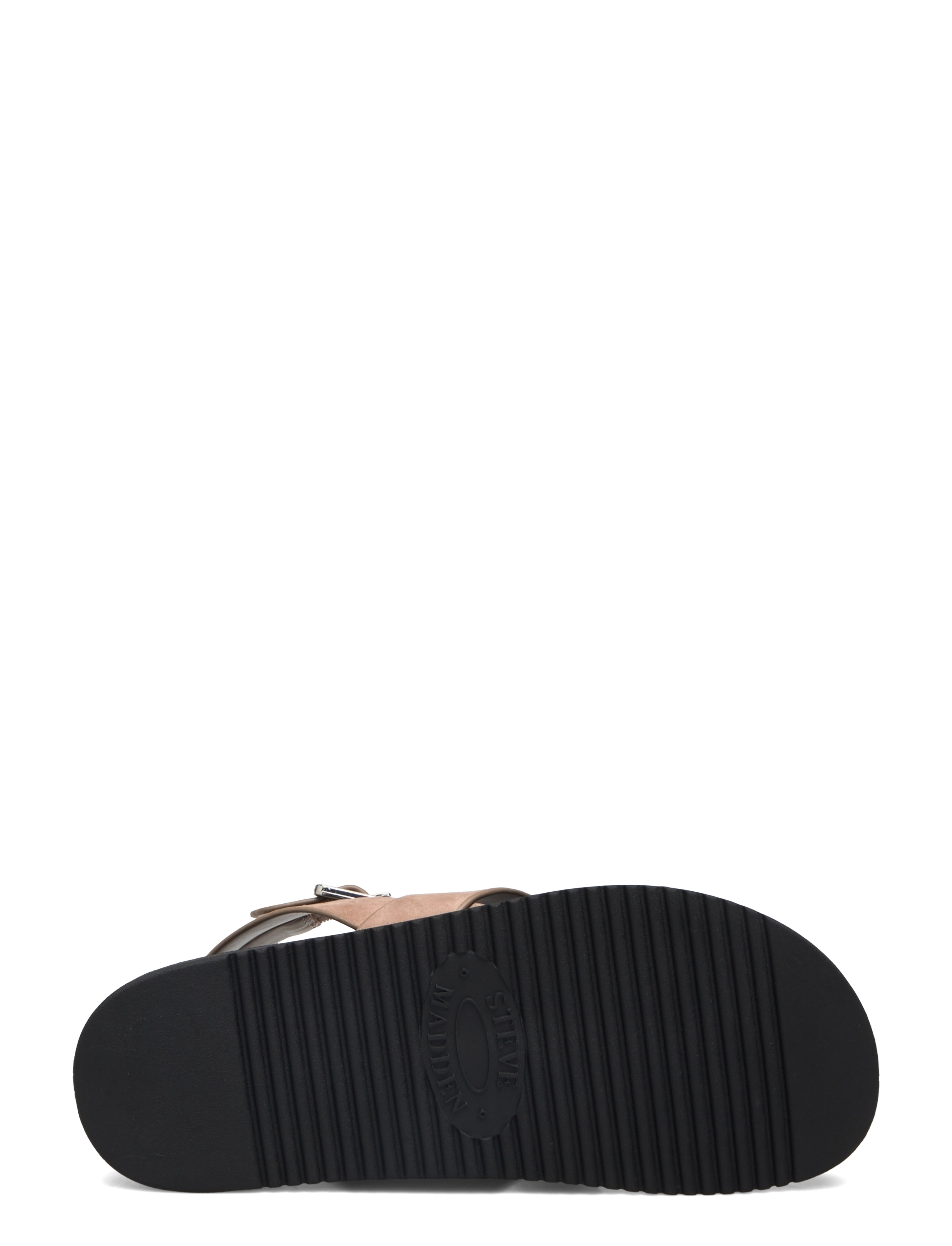 Steve Madden - My Bestie sandal - platta sandaler - taupe nubuck - 4