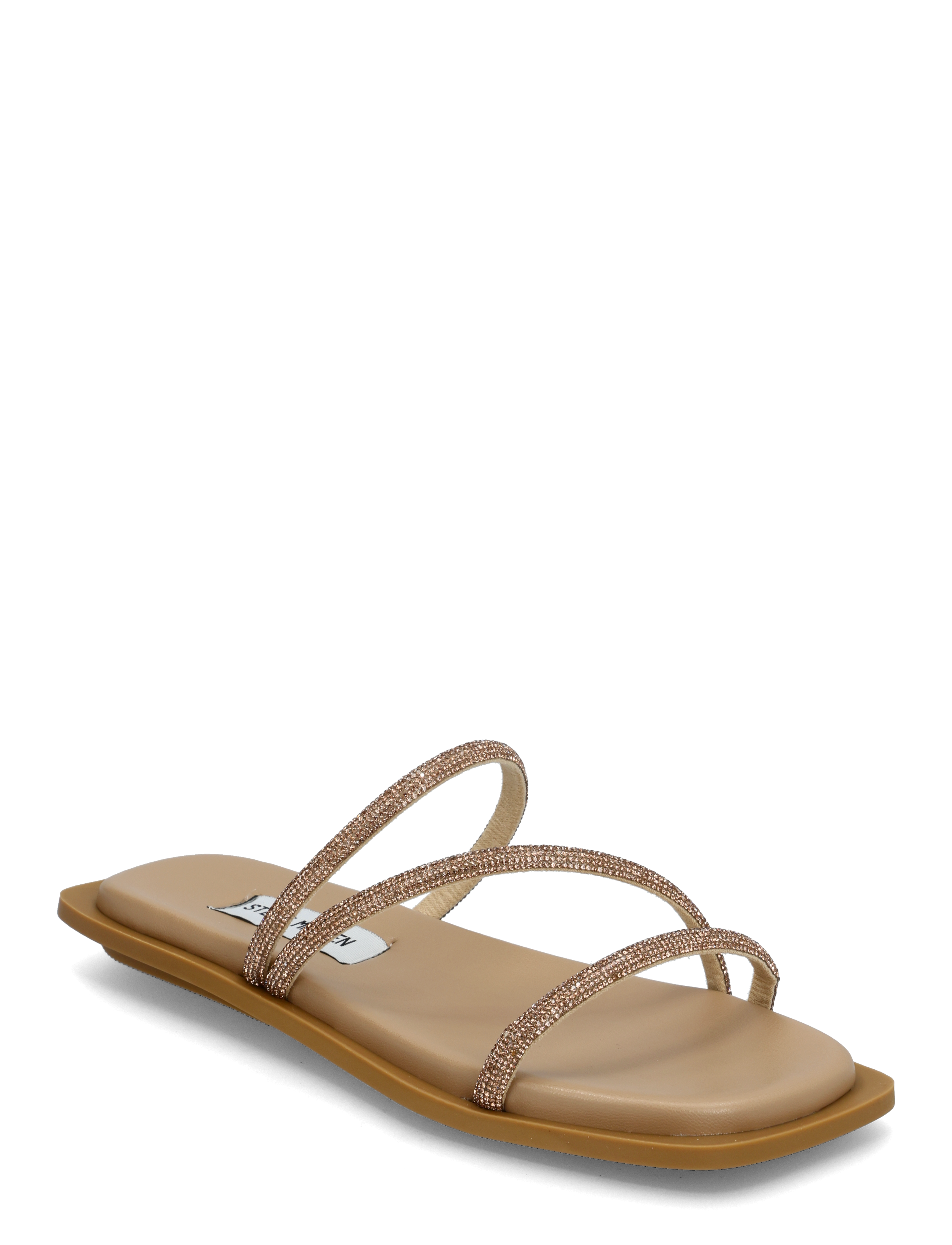 Steve Madden Safi slide - Sandaler - BRONZE / beige
