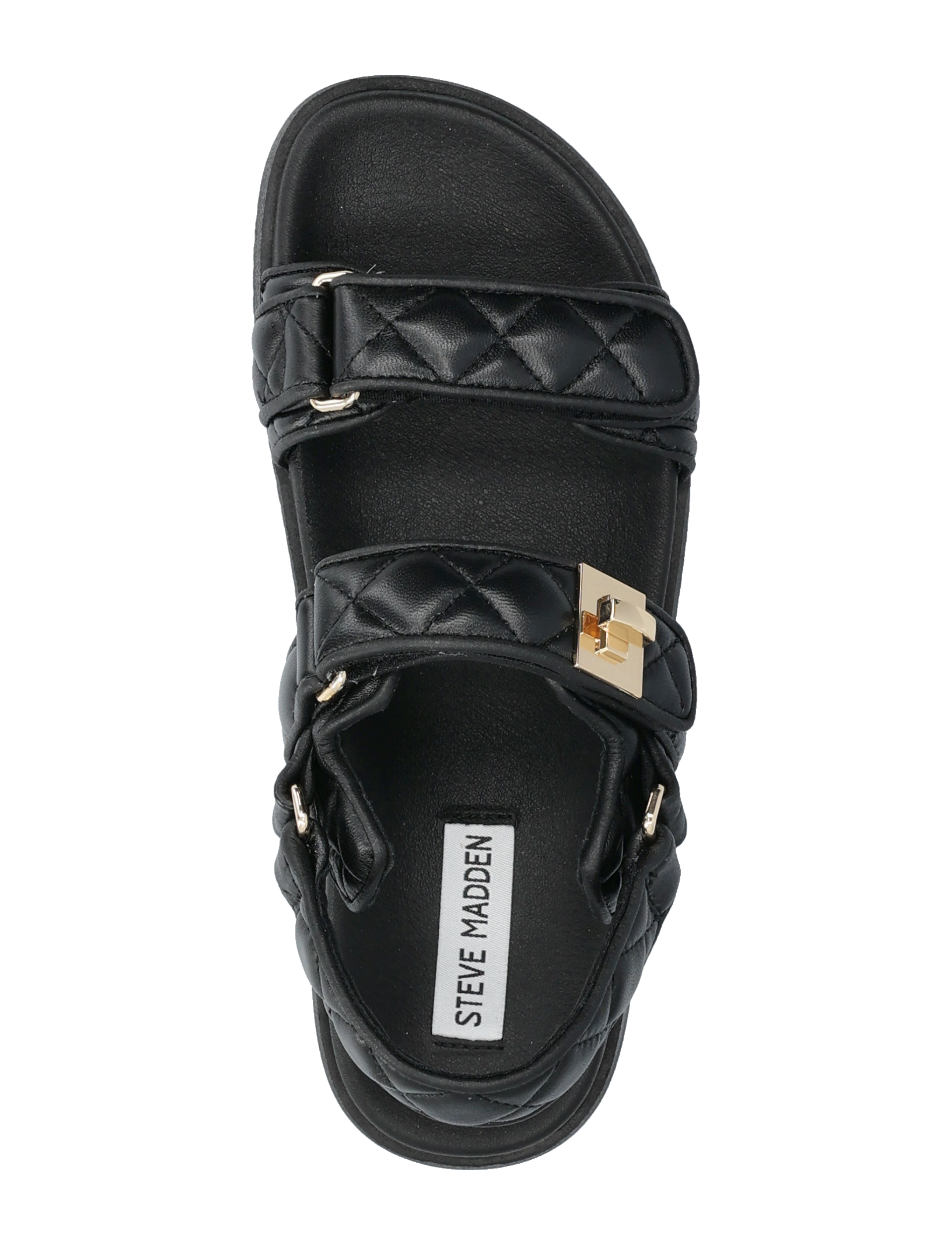 Steve Madden - Mona-Q - platform sandals - quilted - 3