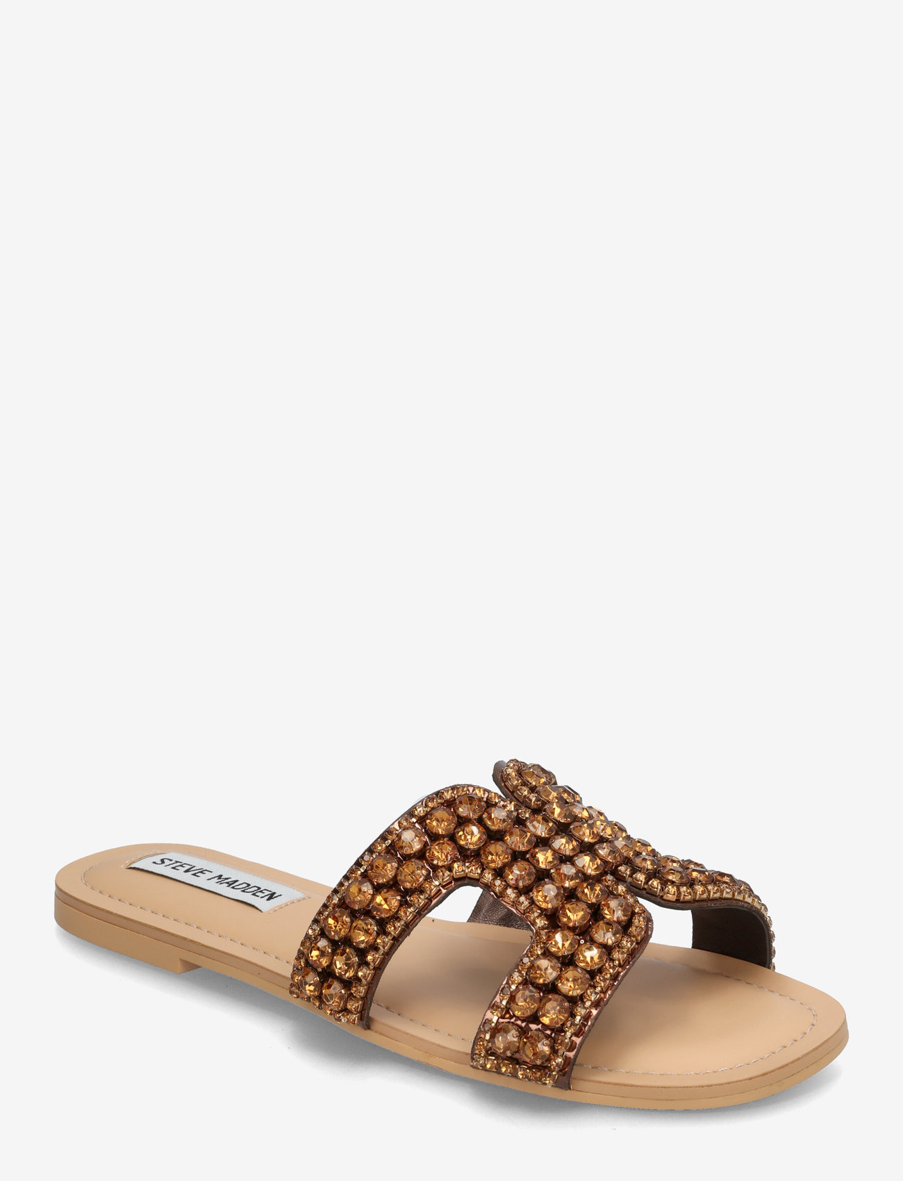 Steve Madden - Zaira sandal - flat sandals - bronze - 0