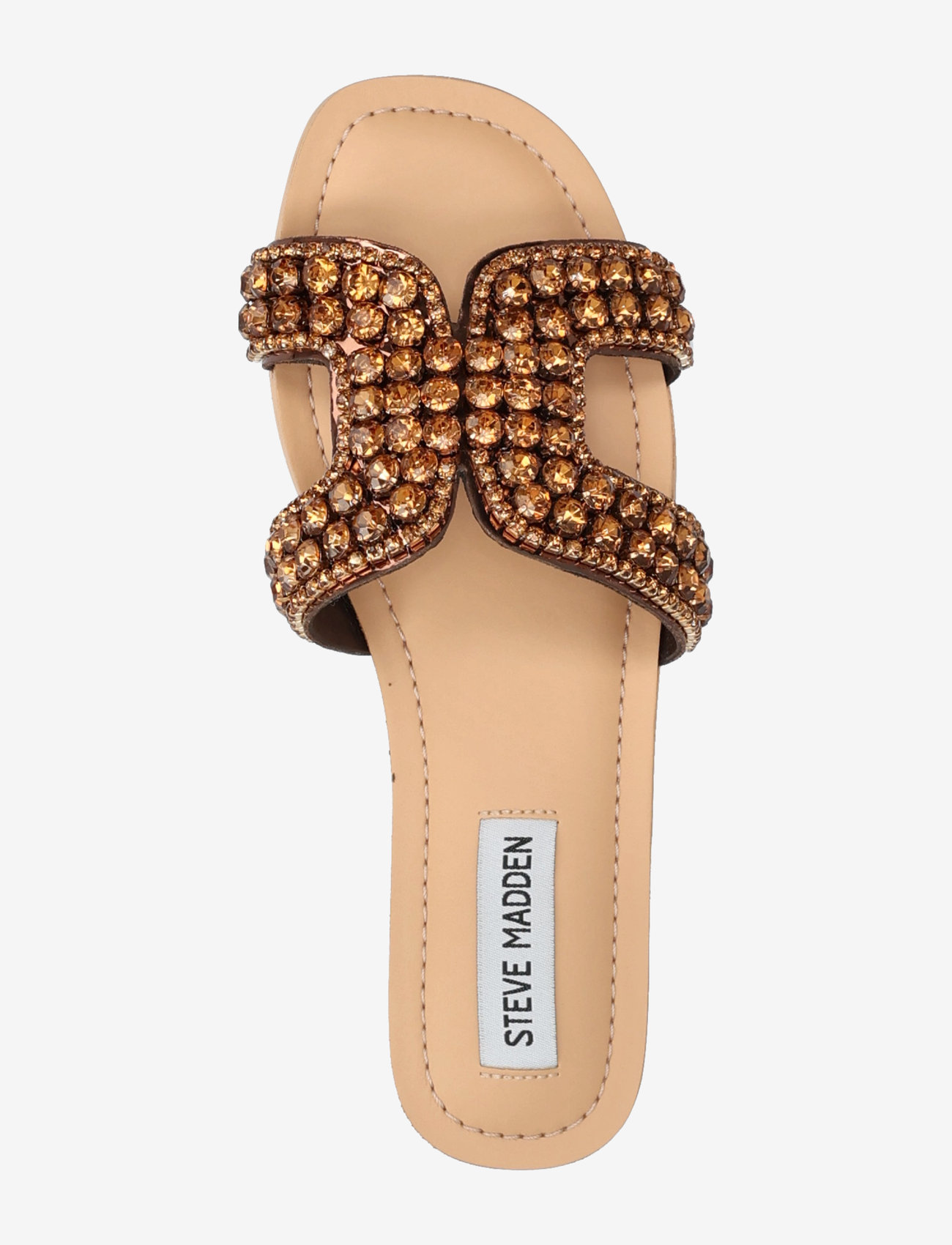 Steve Madden - Zaira sandal - flat sandals - bronze - 3