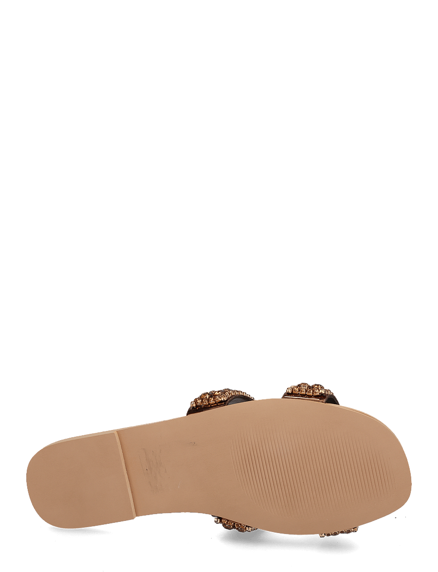Steve Madden - Zaira sandal - sandales plates - bronze - 4