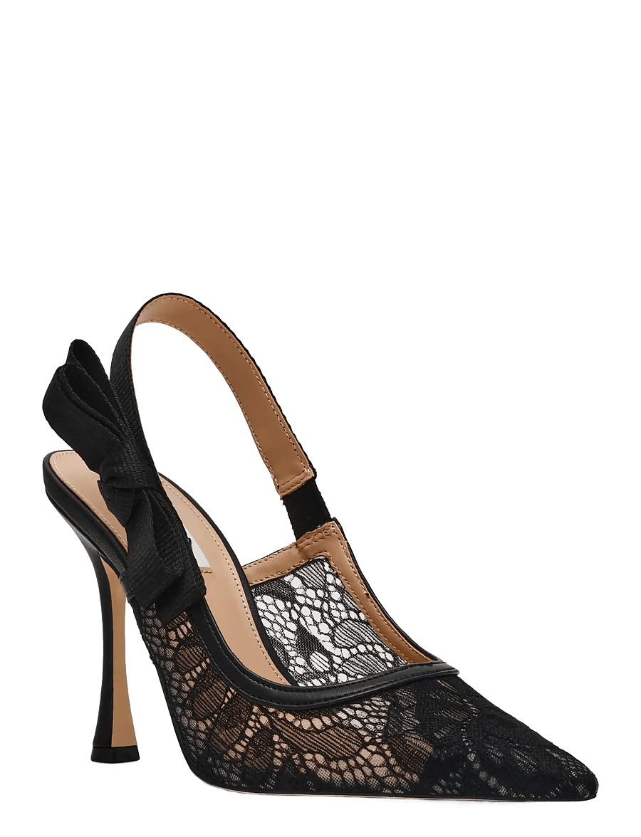 Steve Madden - Brylie-L - slingbacks med hæle - black lace - 1