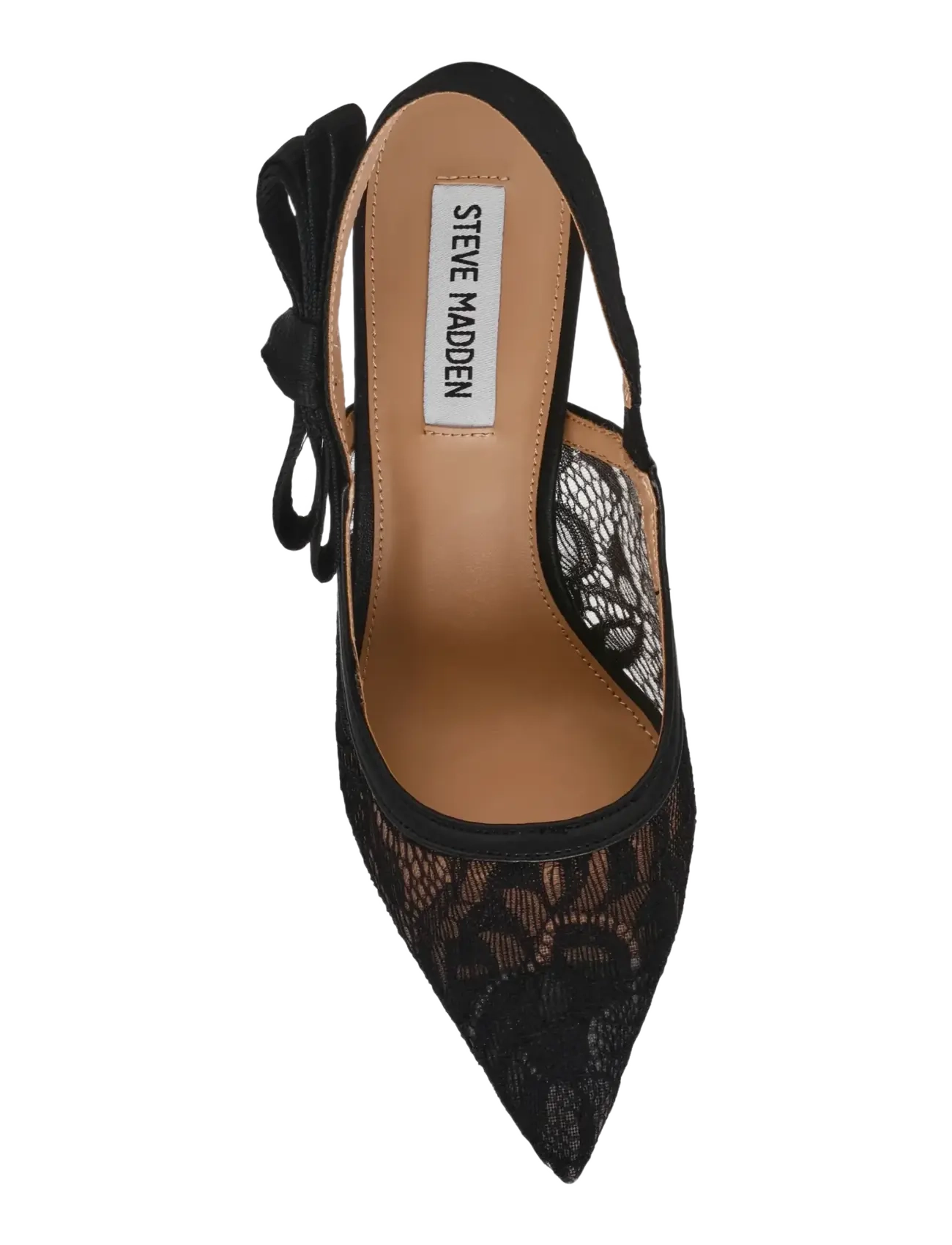 Steve Madden - Brylie-L - slingbacks med hæle - black lace - 5