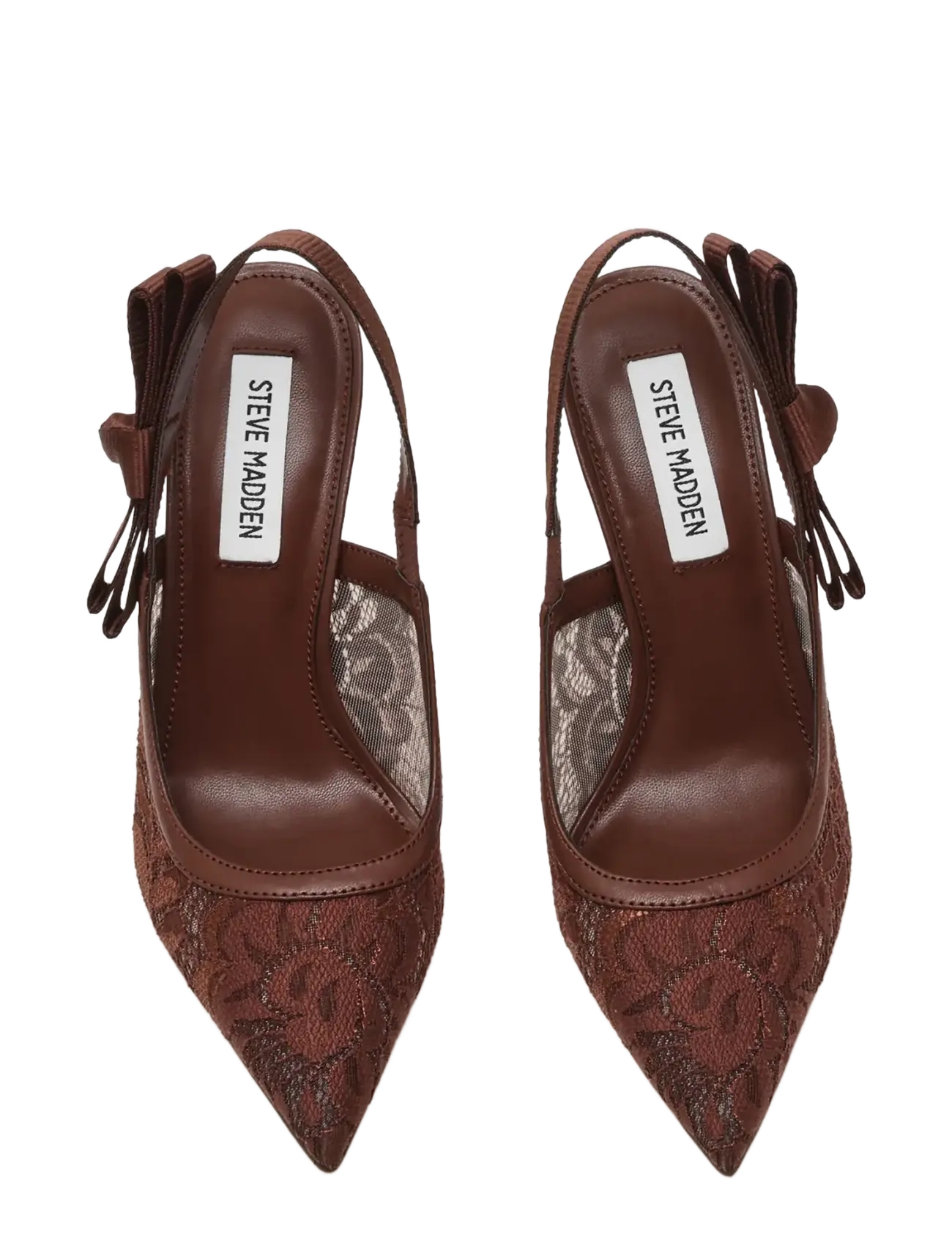 Steve Madden - Brylie-L - slingbacks med hæle - brown lace - 3
