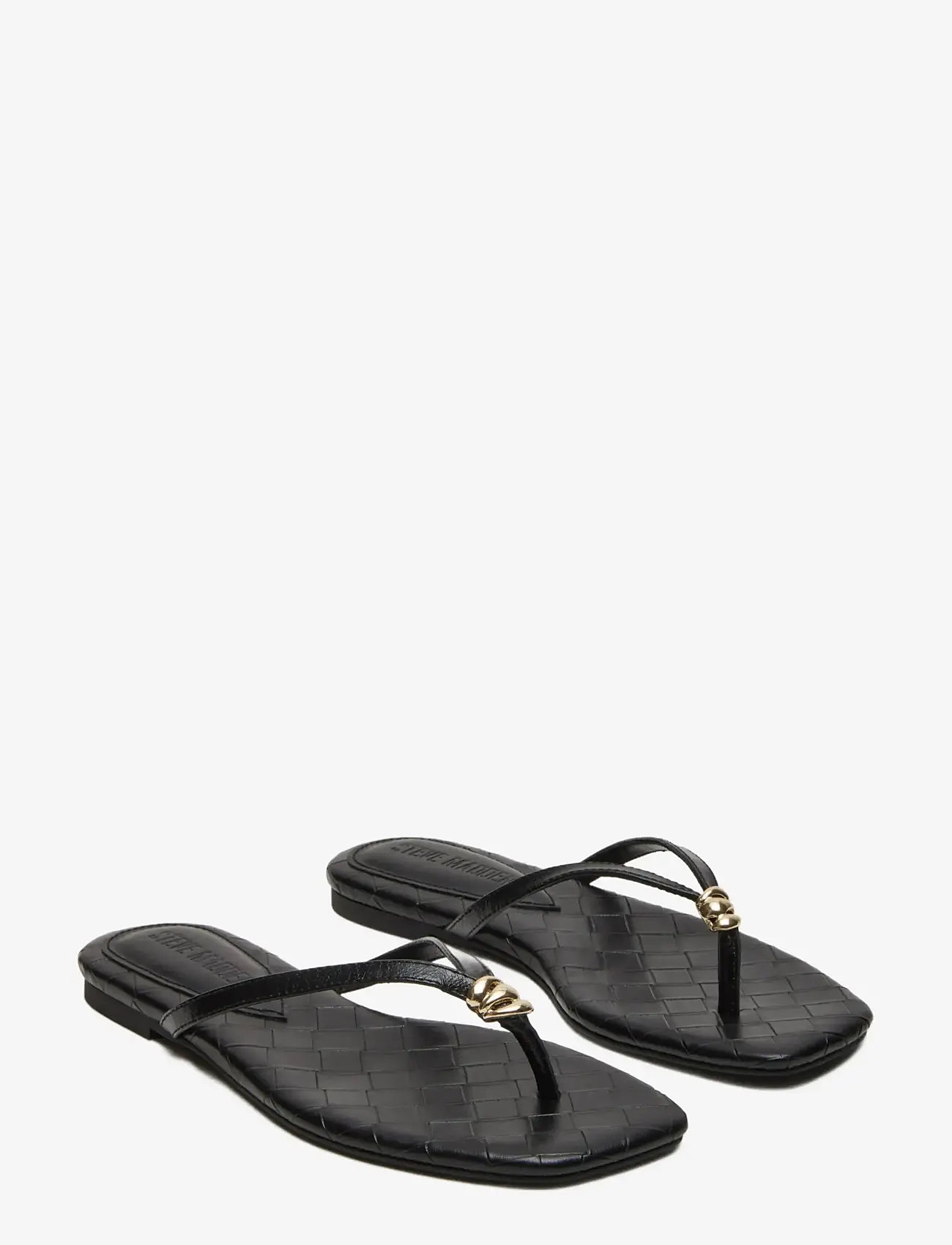 Steve Madden - Maliyah - flache sandalen - black leather - 1