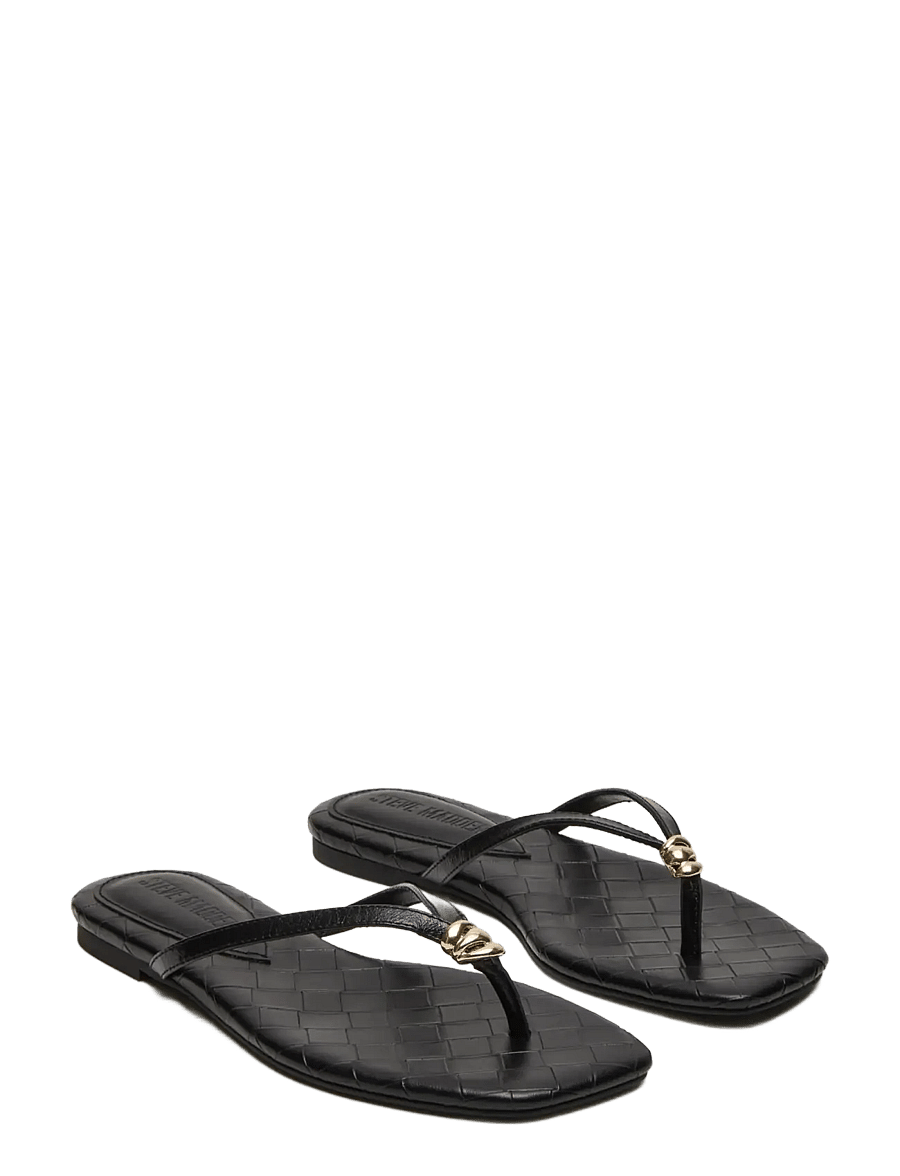Steve Madden - Maliyah - platta sandaler - black leather - 1