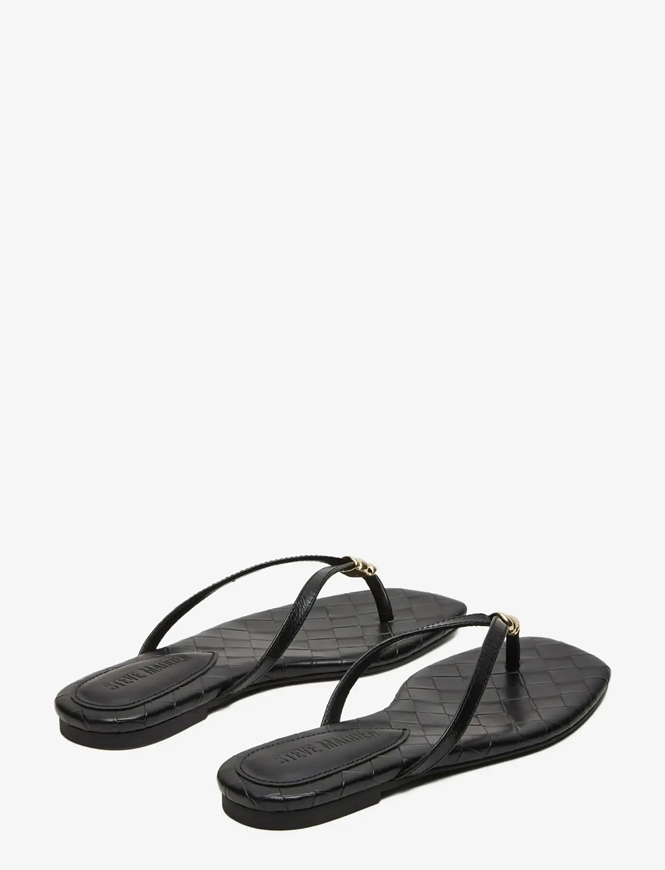 Steve Madden - Maliyah - flache sandalen - black leather - 2