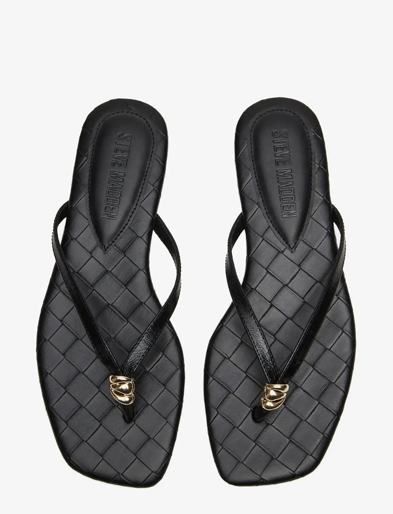 Steve Madden - Maliyah - flache sandalen - black leather - 3