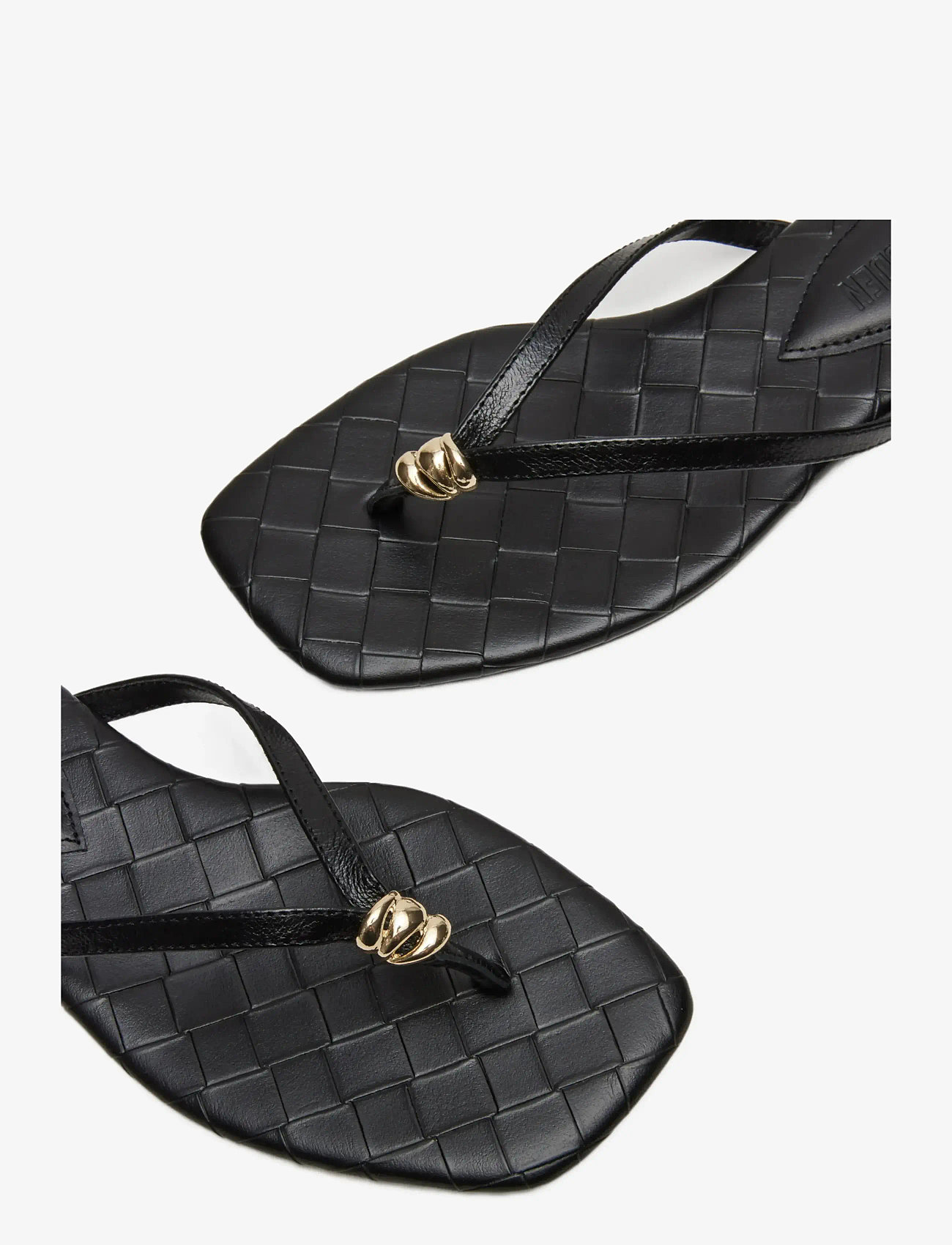 Steve Madden - Maliyah - flache sandalen - black leather - 4