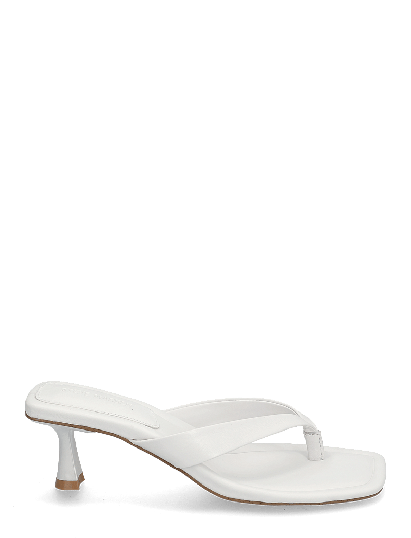 Steve Madden - Heyley Heeled Sandals - konfirmation - white leather - 1