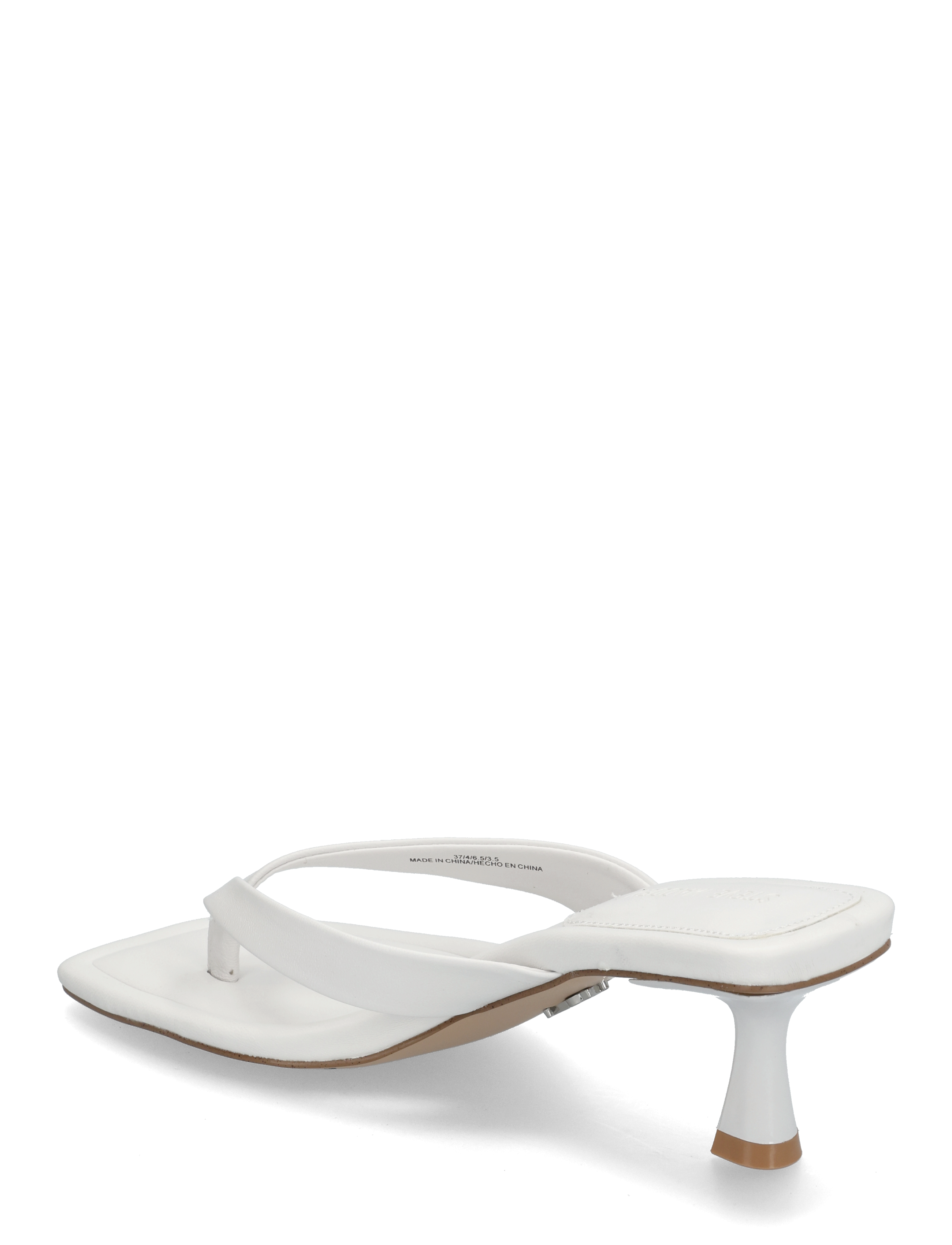 Steve Madden - Heyley Heeled Sandals - konfirmatsioon - white leather - 2