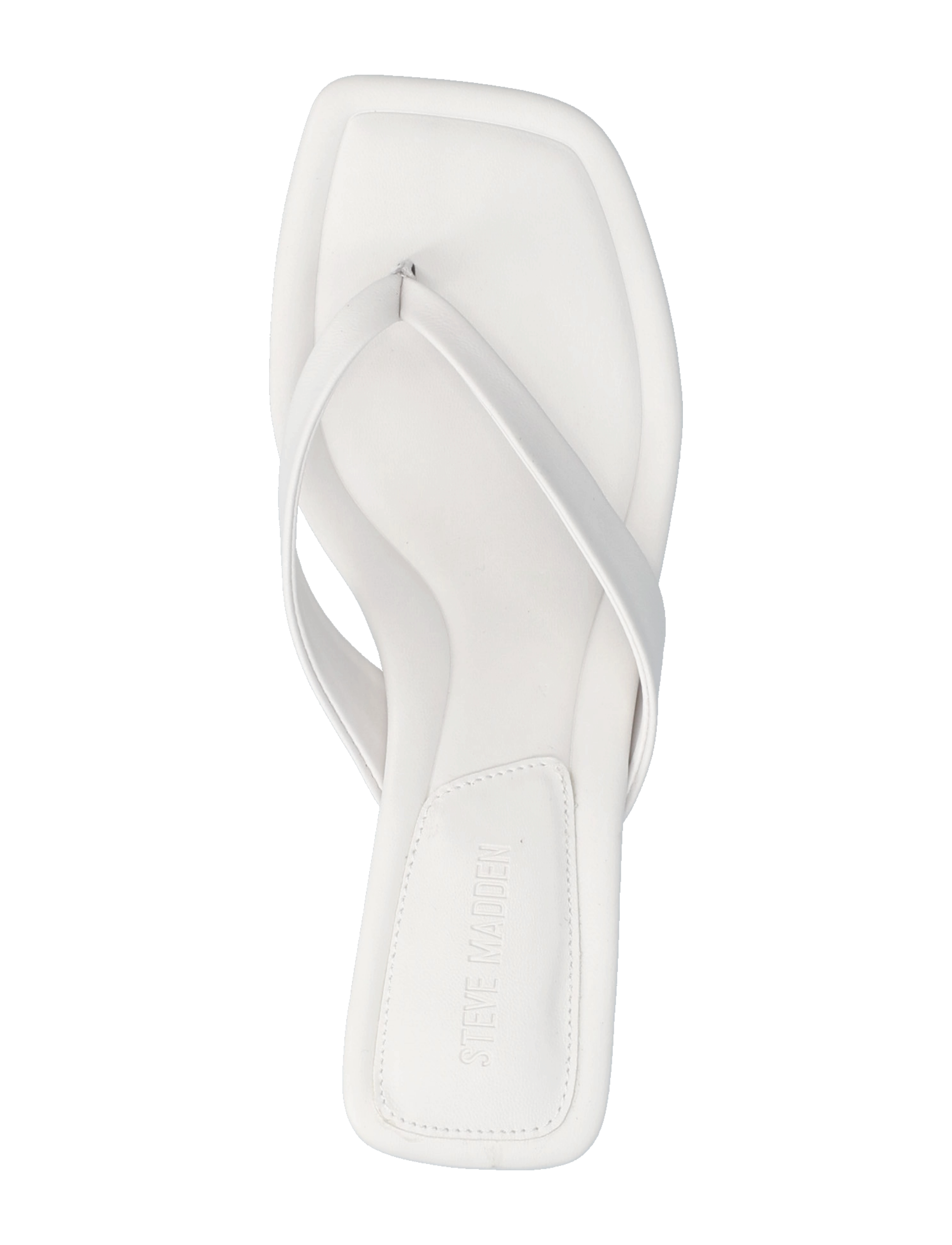 Steve Madden - Heyley Heeled Sandals - konfirmatsioon - white leather - 3