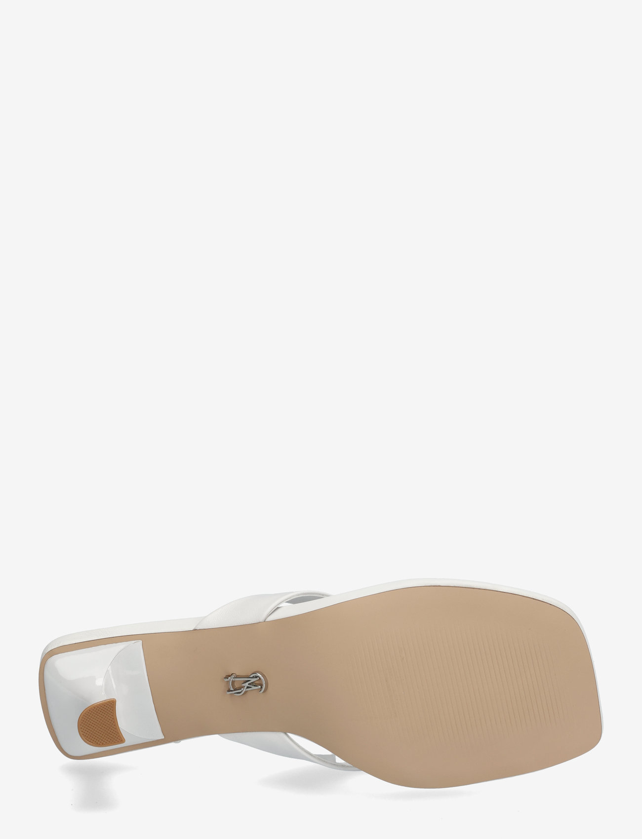 Steve Madden - Heyley Heeled Sandals - white leather - 4