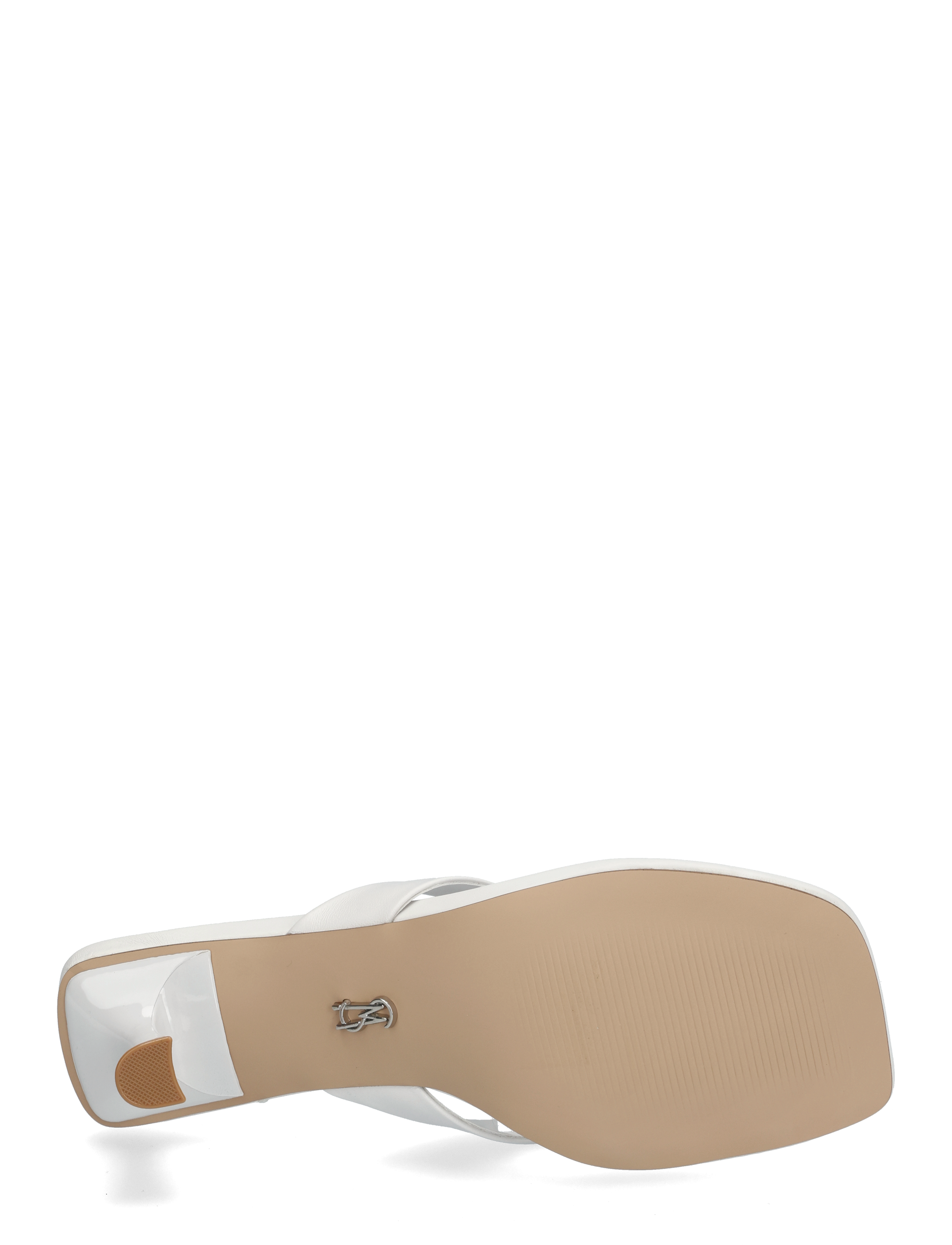 Steve Madden - Heyley Heeled Sandals - konfirmatsioon - white leather - 4