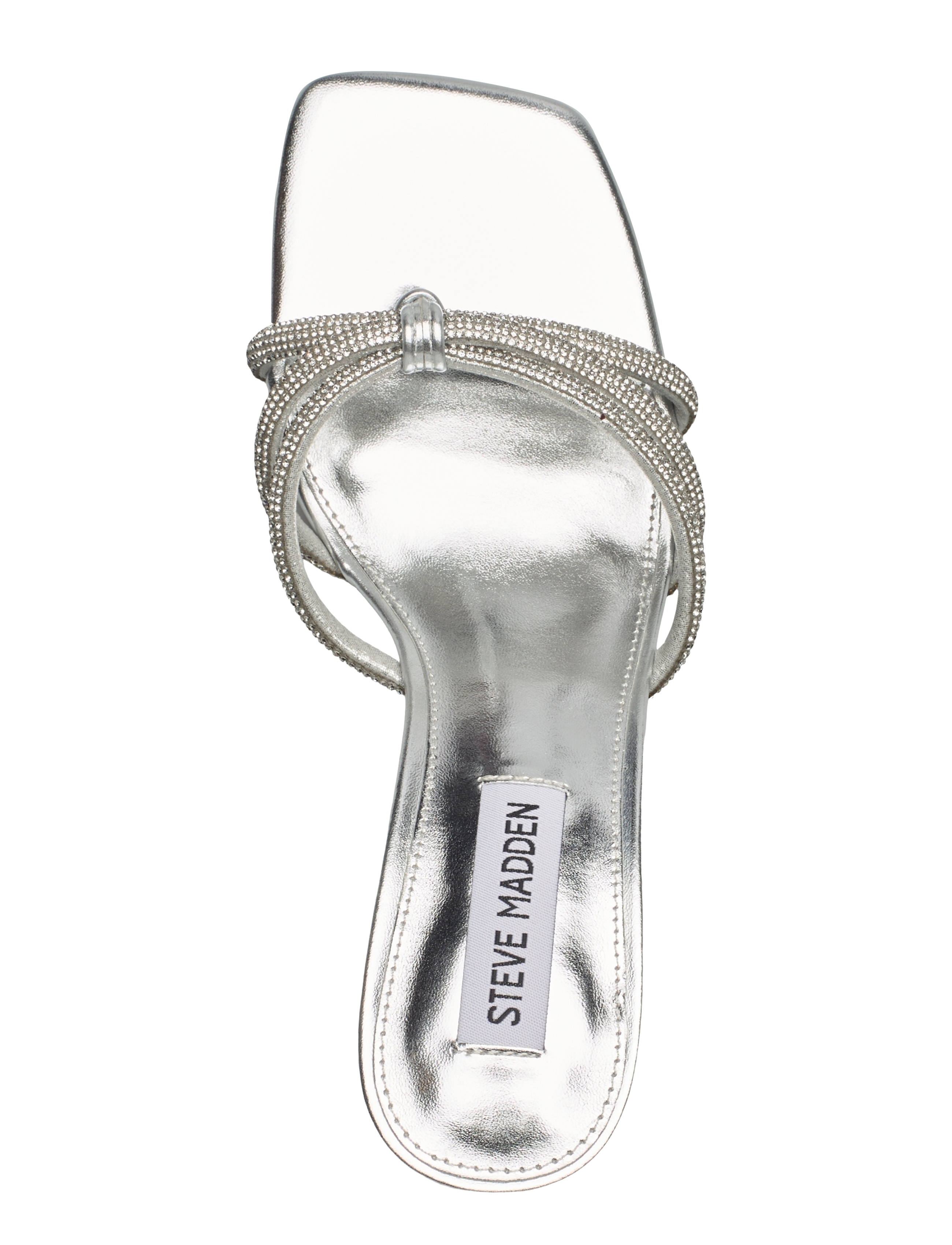 Steve Madden - Amorino Heeled Sandals - silver - 3