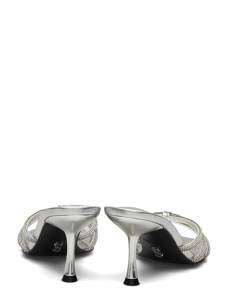 Steve Madden - Amorino Heeled Sandals - sandaletten - silver - 4