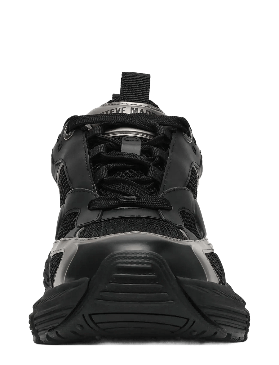 Steve Madden - Power 1 - lave sneakers - black/black - 3