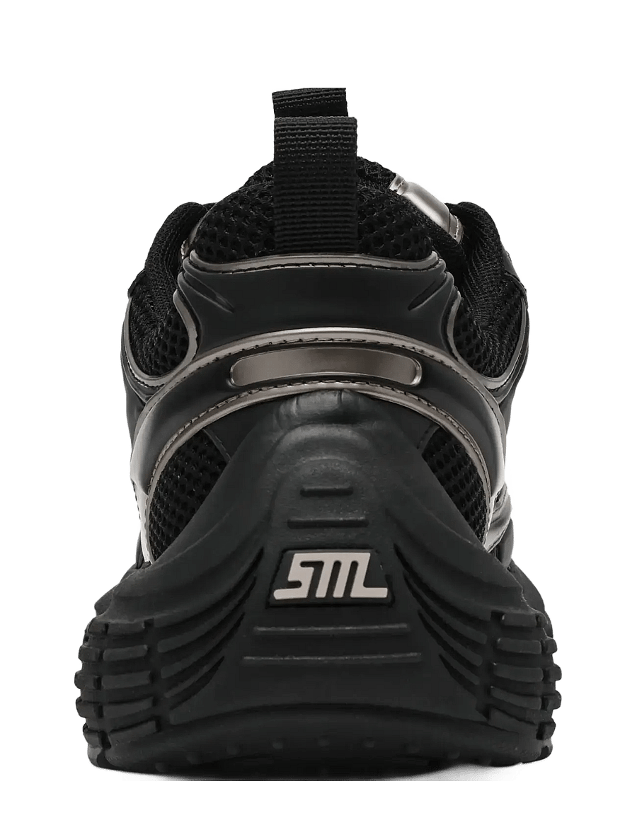 Steve Madden - Power 1 - lave sneakers - black/black - 4