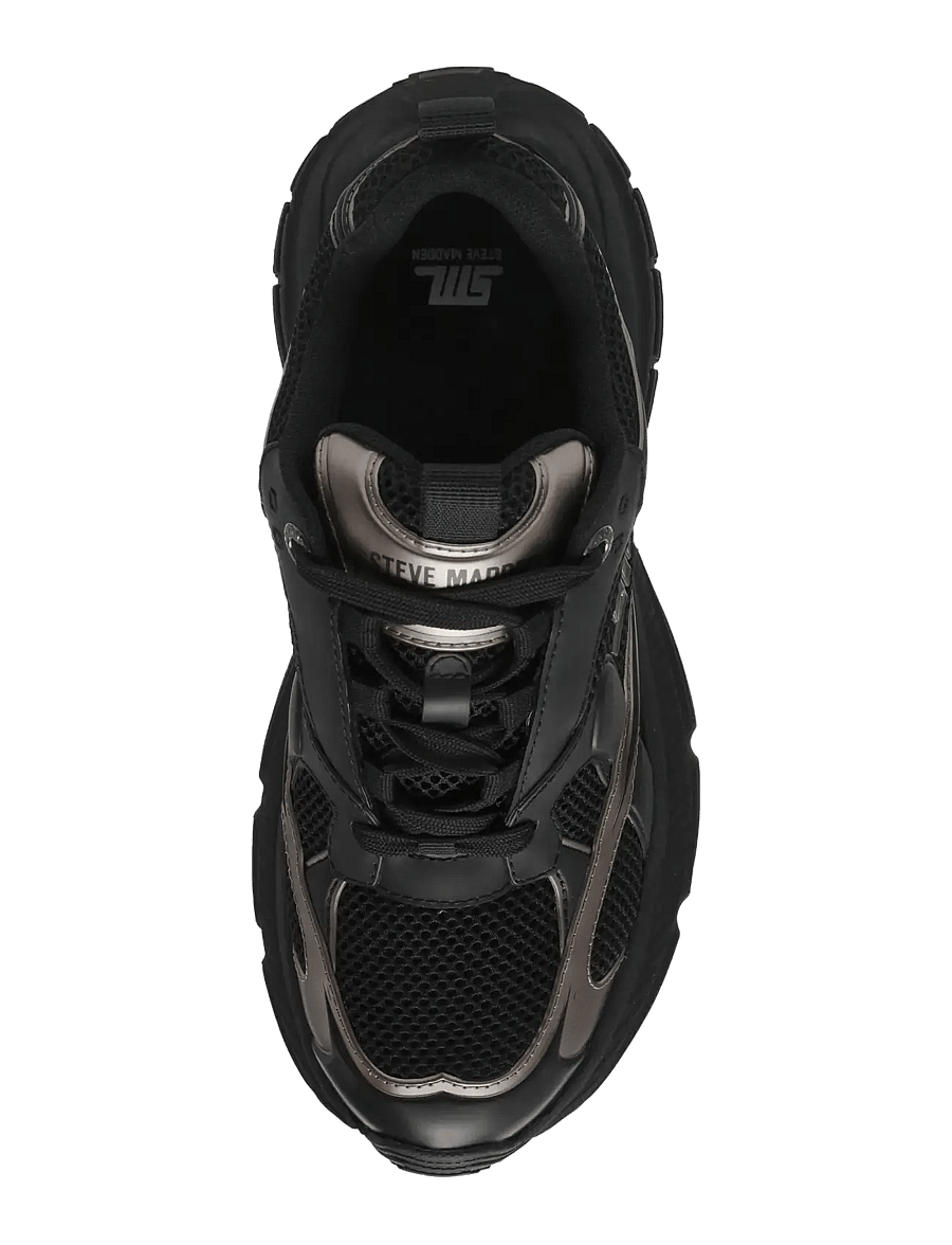 Steve Madden - Power 1 - lave sneakers - black/black - 5
