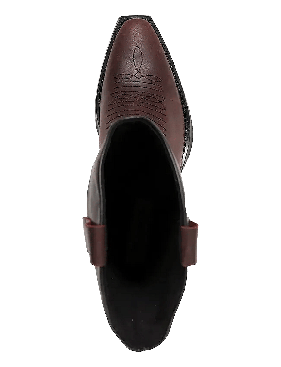 Steve Madden - Wallace - cowboy boots - burgundy - 4